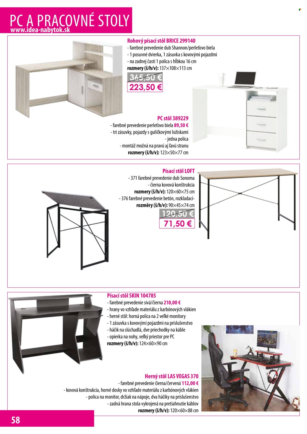 IDEA NÁBYTOK leták - januári 2026 (2026-01-05) | 58