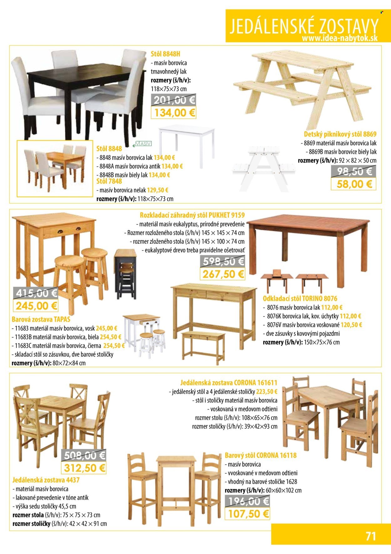 IDEA NÁBYTOK leták - januári 2026 (2026-01-05) | 71