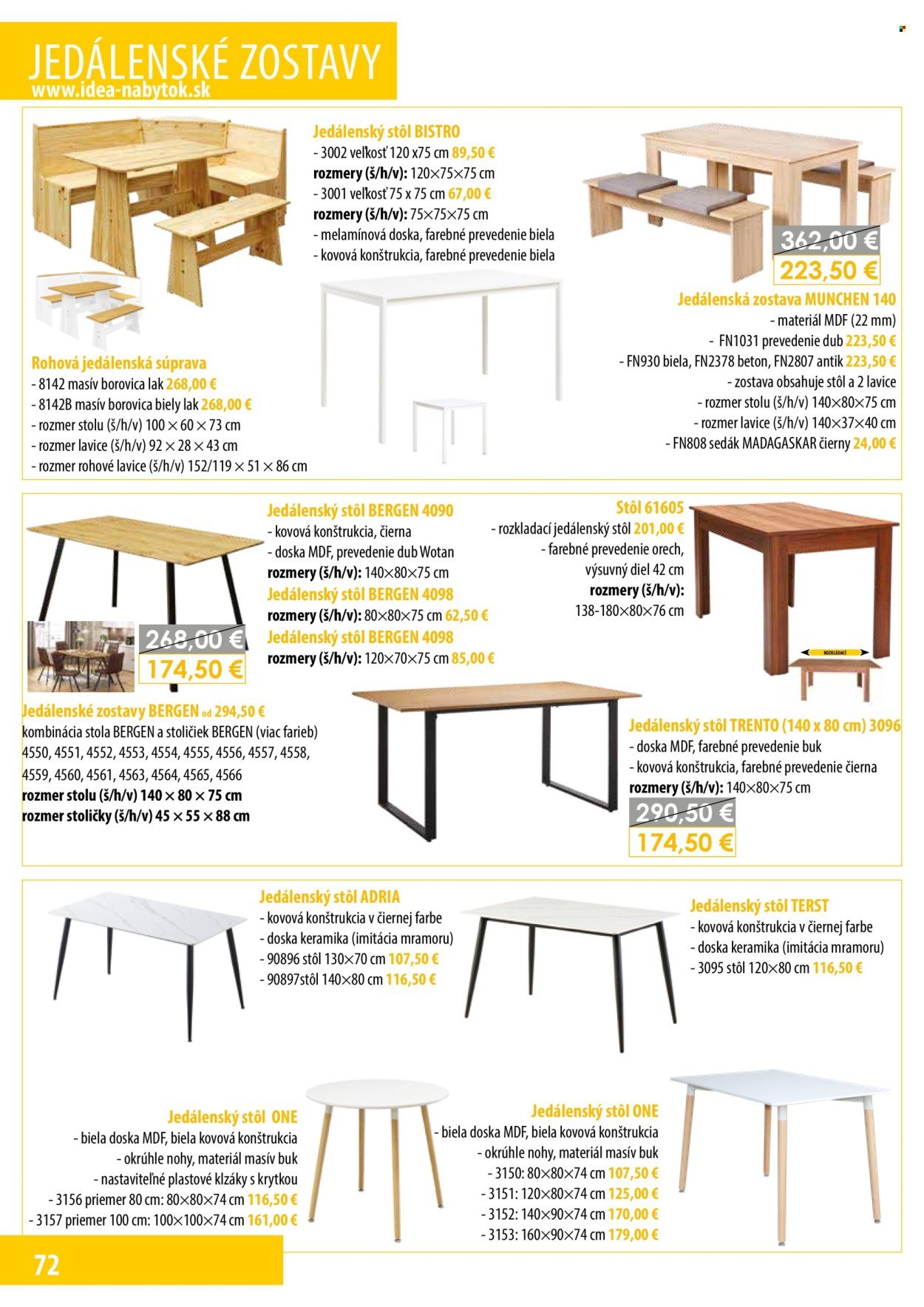 IDEA NÁBYTOK leták - januári 2026 (2026-01-05) | 72