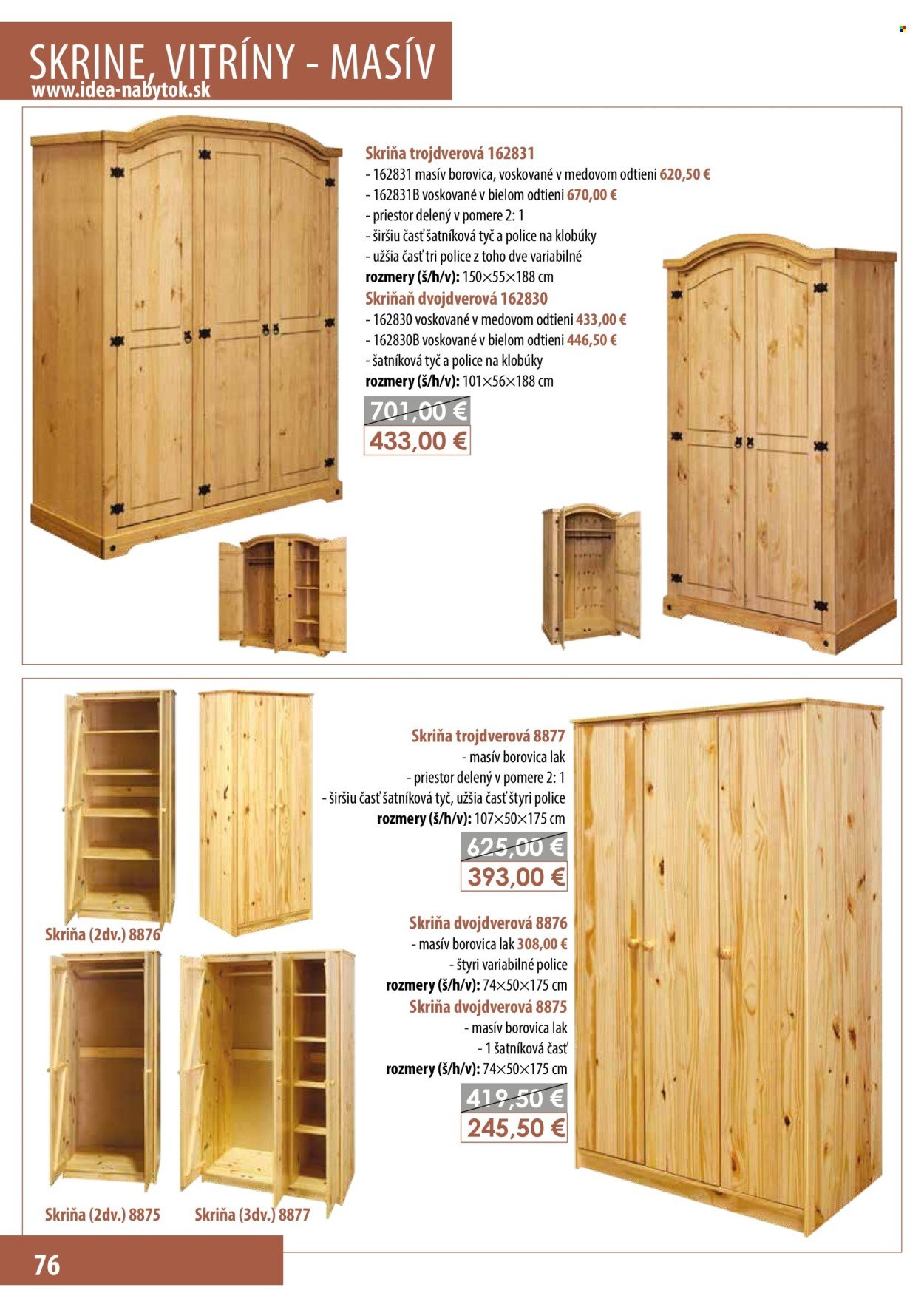 IDEA NÁBYTOK leták - januári 2026 (2026-01-05) | 76