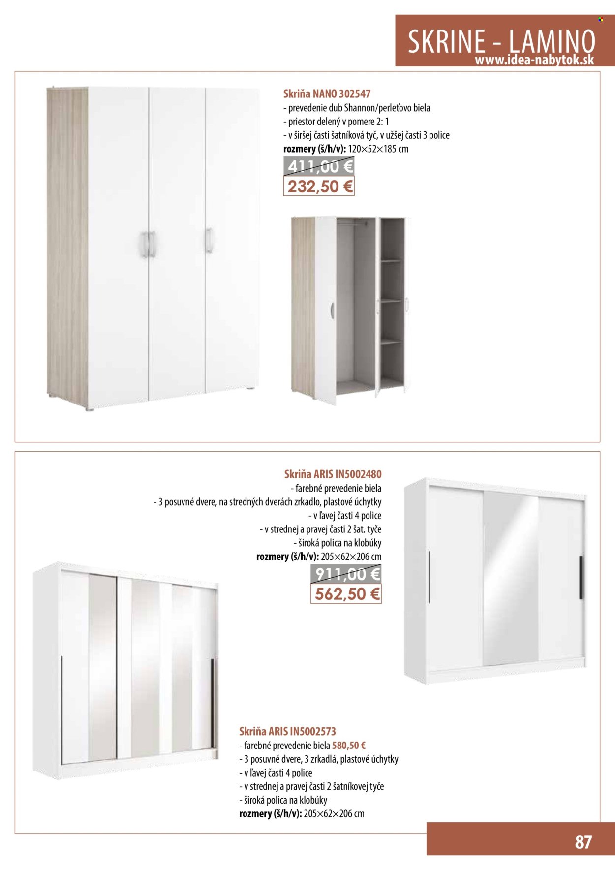 IDEA NÁBYTOK leták - januári 2026 (2026-01-05) | 87