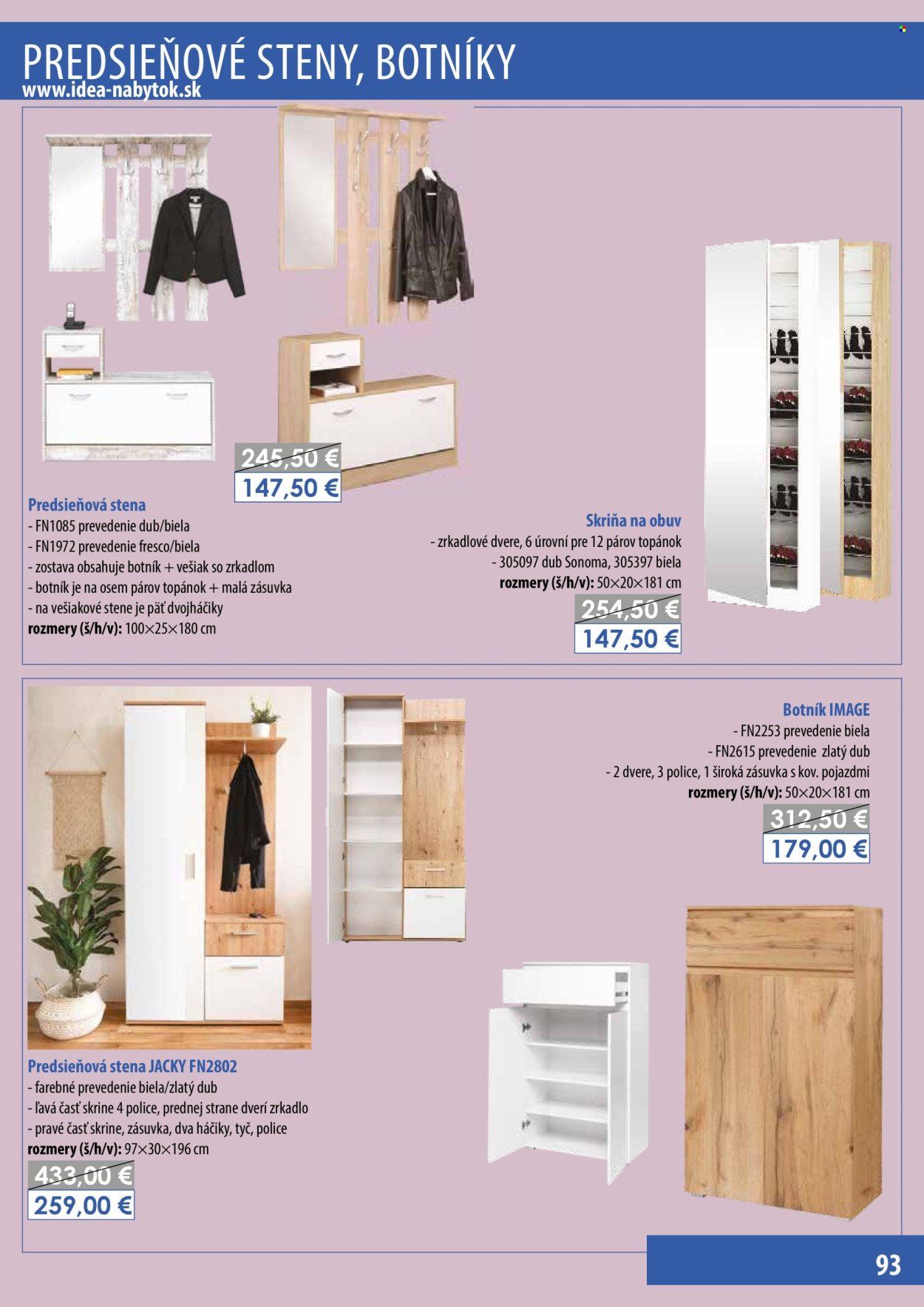 IDEA NÁBYTOK leták - januári 2026 (2026-01-05) | 93