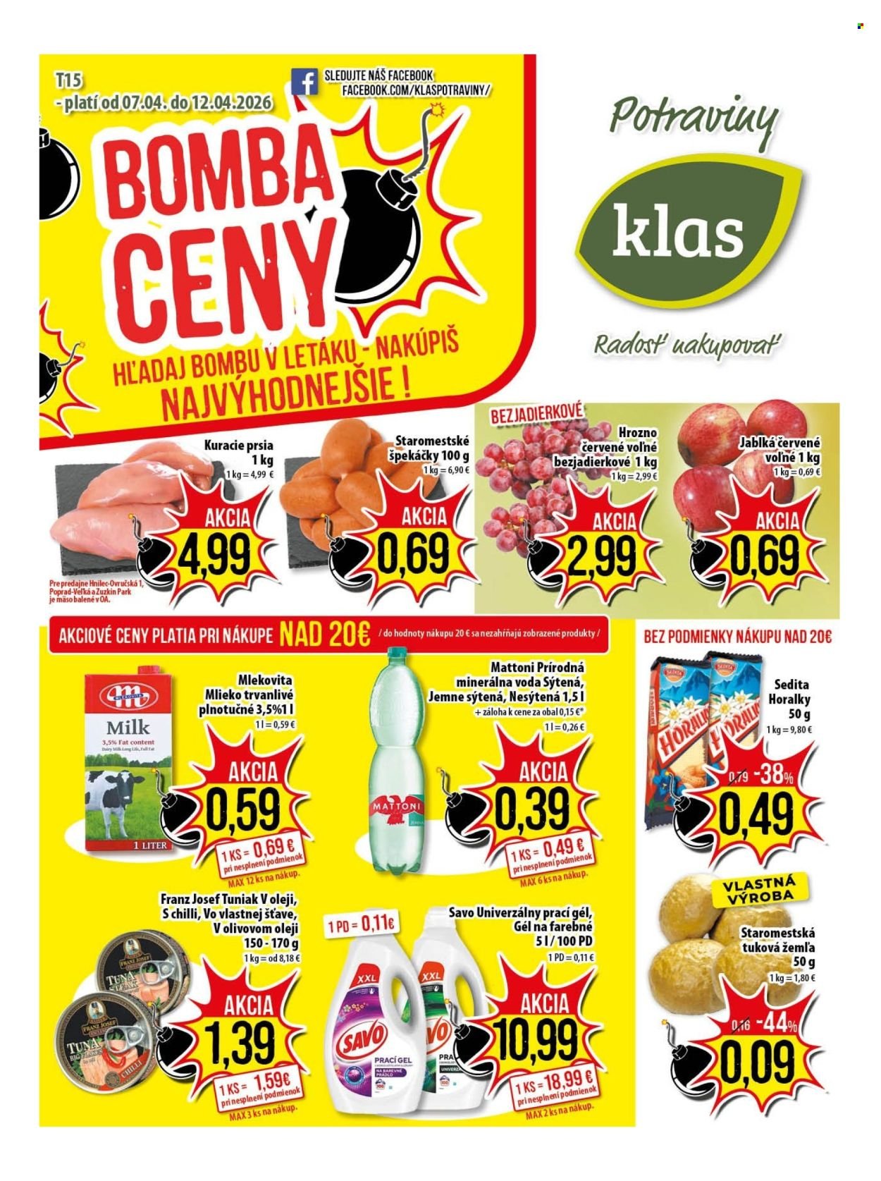 KLAS leták - Od utorka 7.4.2026 (2026-04-07 - 2026-04-12) | 1