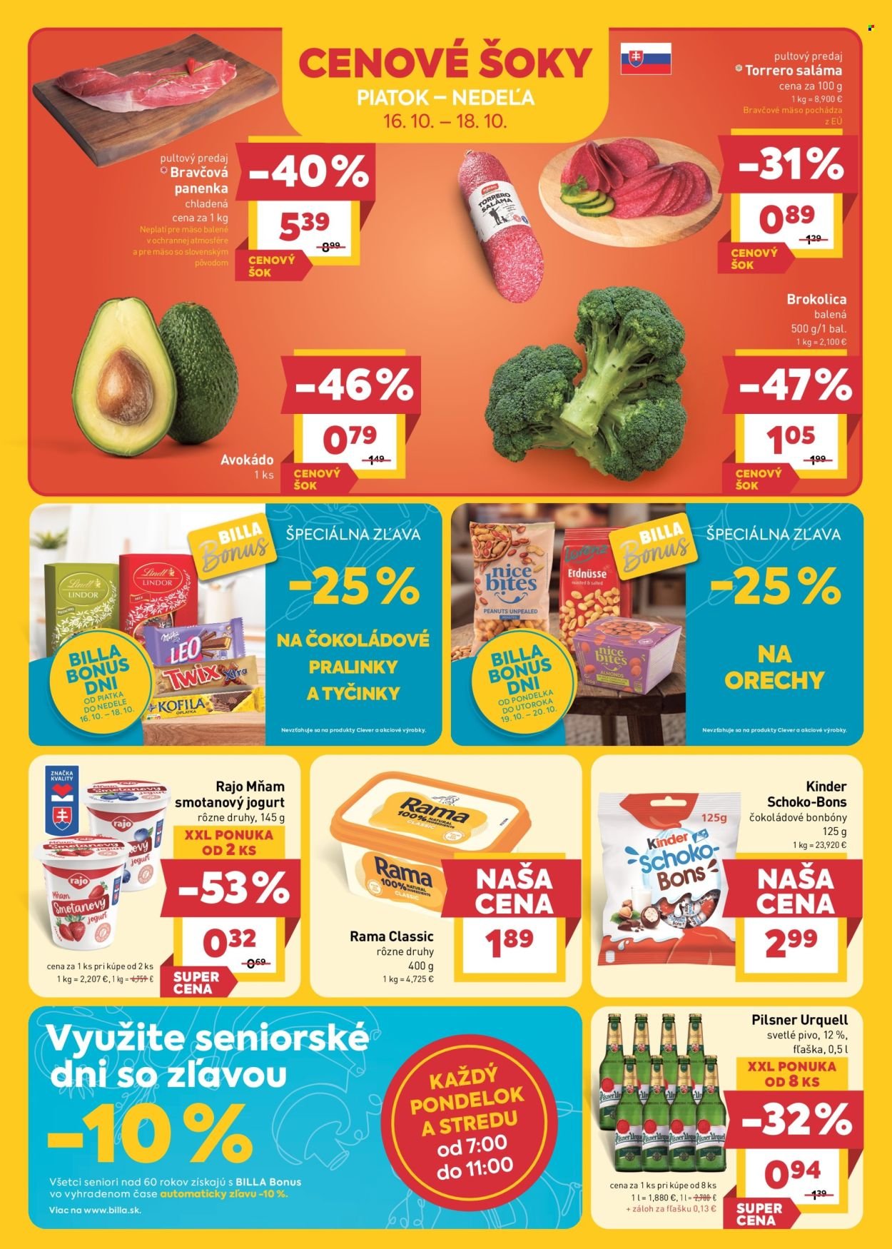 BILLA leták - Od stredy 14.10.2026