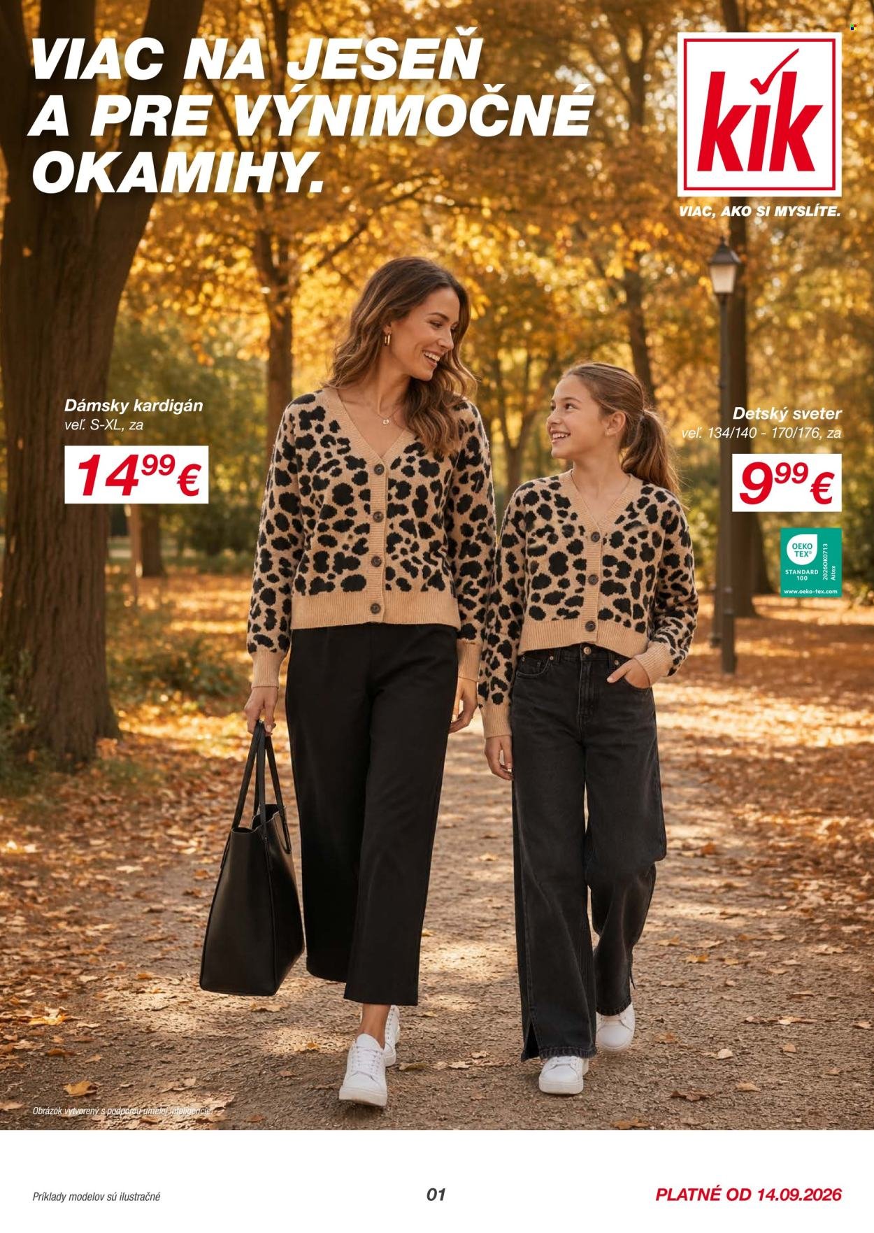 KIK leták - septembri 2026