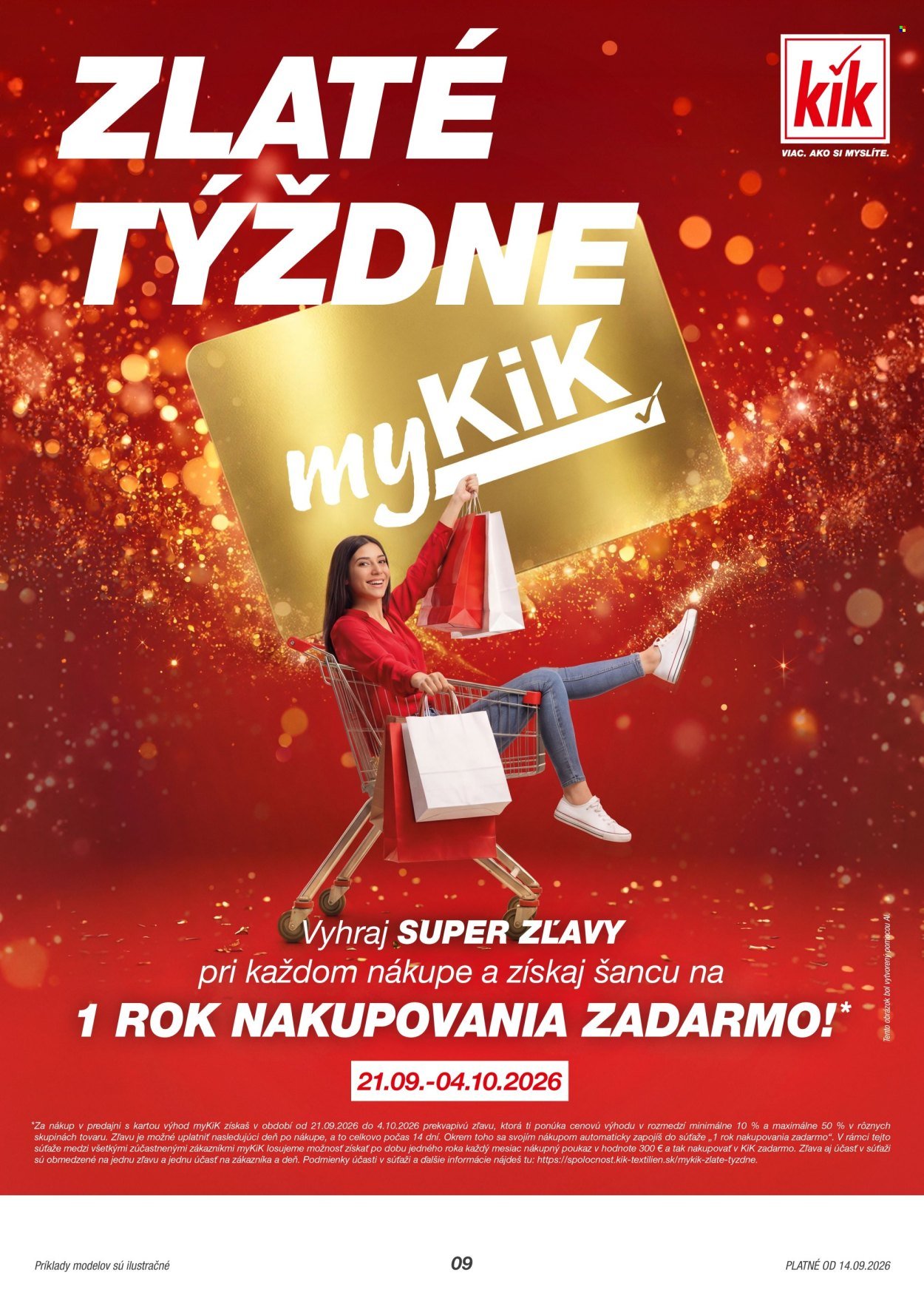 KIK leták - septembri 2026