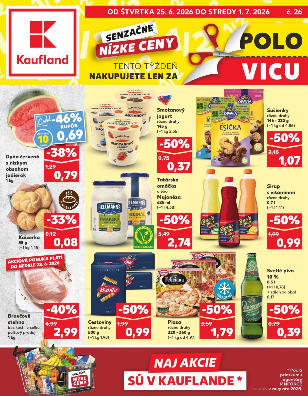 KAUFLAND leták - Od štvrtka 25.6.2026