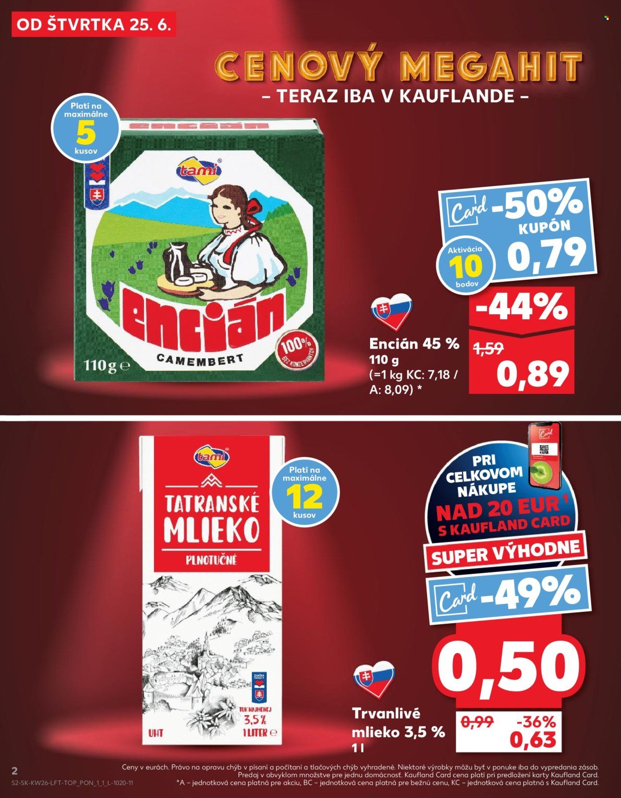 KAUFLAND leták - Od štvrtka 25.6.2026