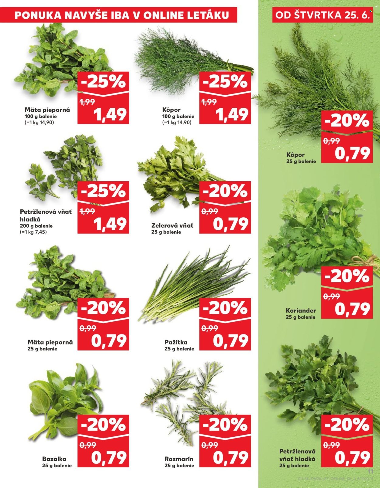 KAUFLAND leták - Od štvrtka 25.6.2026