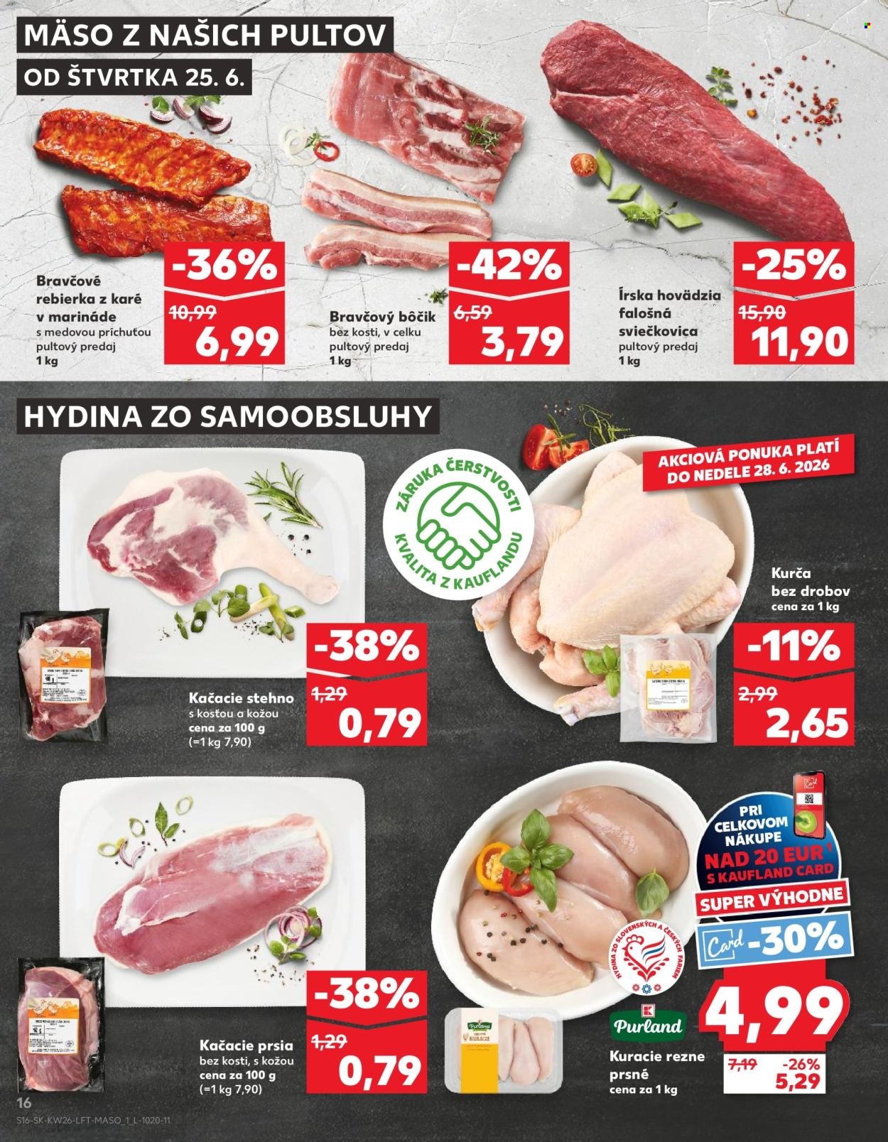 KAUFLAND leták - Od štvrtka 25.6.2026