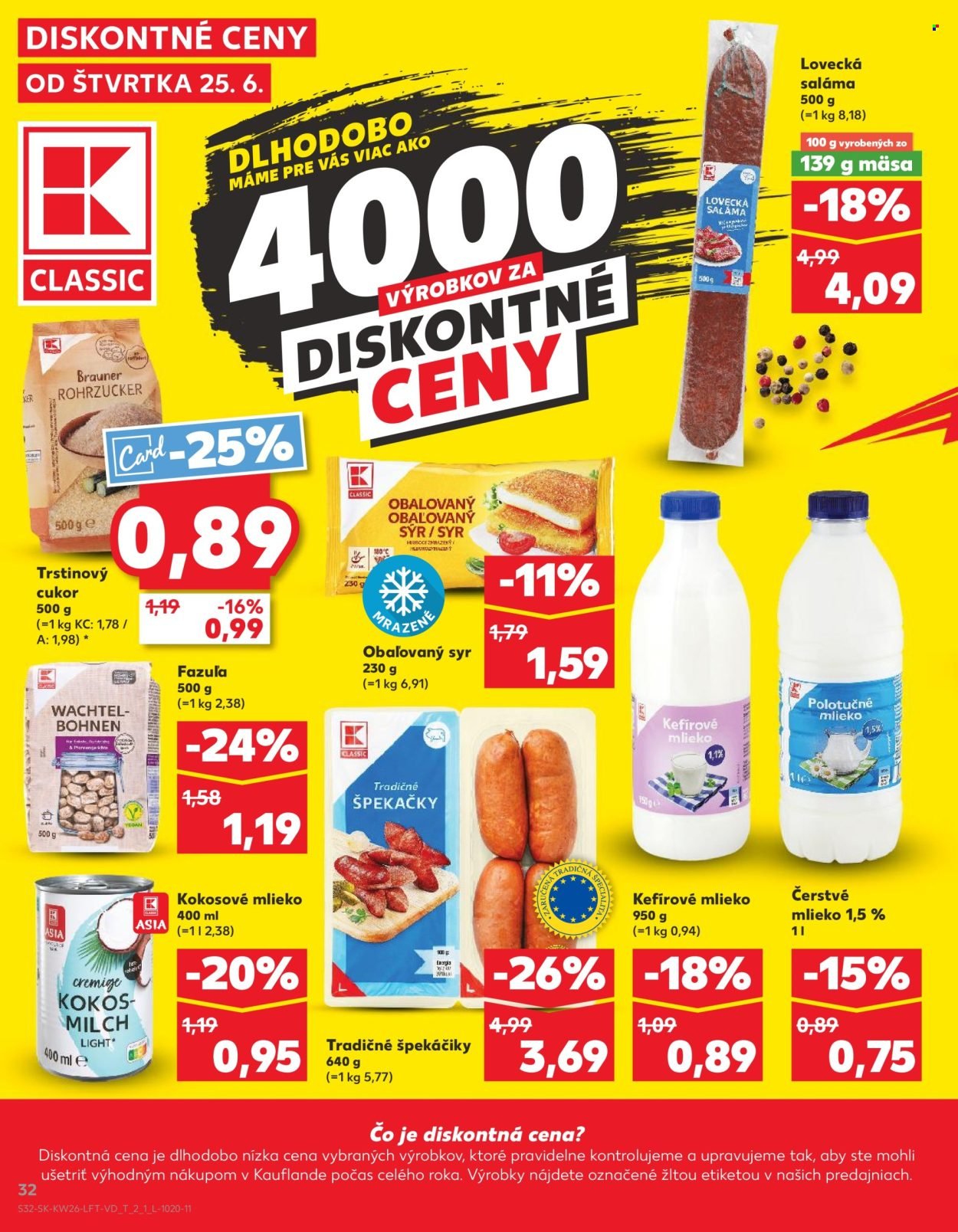 KAUFLAND leták - Od štvrtka 25.6.2026