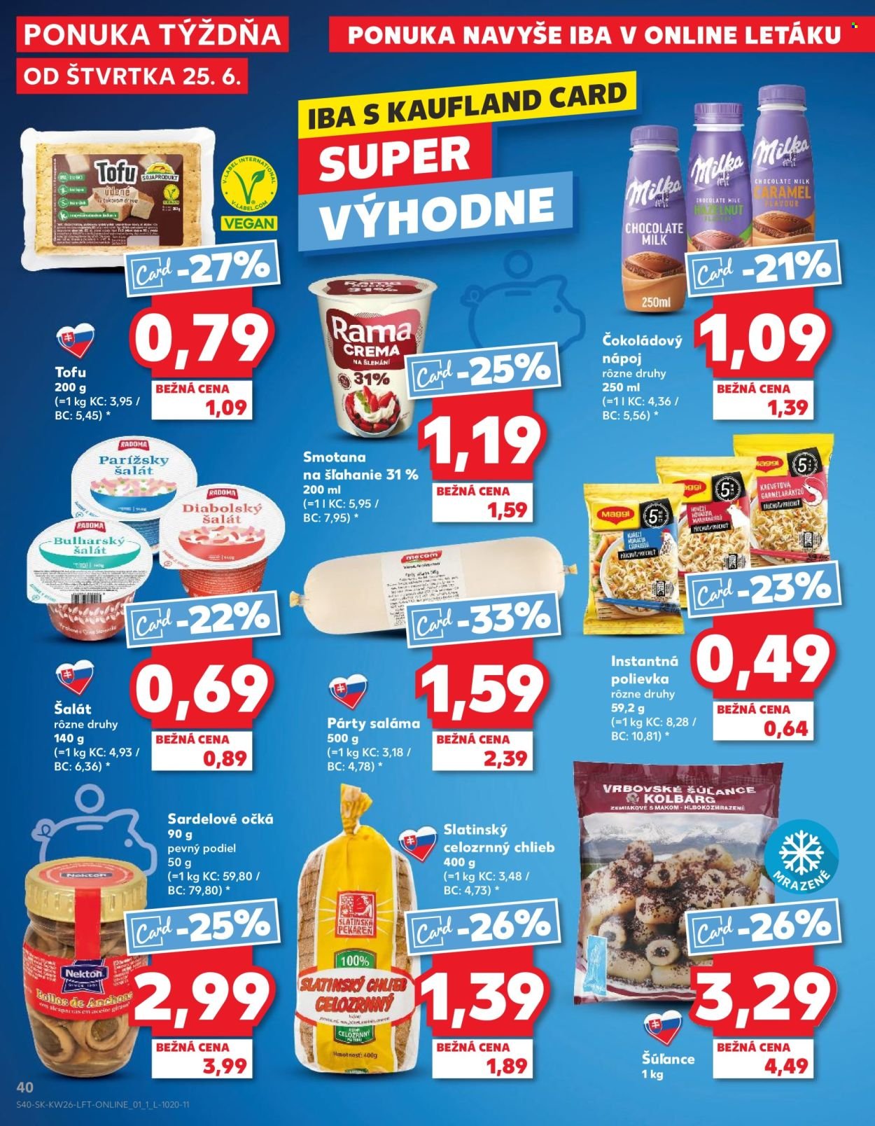 KAUFLAND leták - Od štvrtka 25.6.2026
