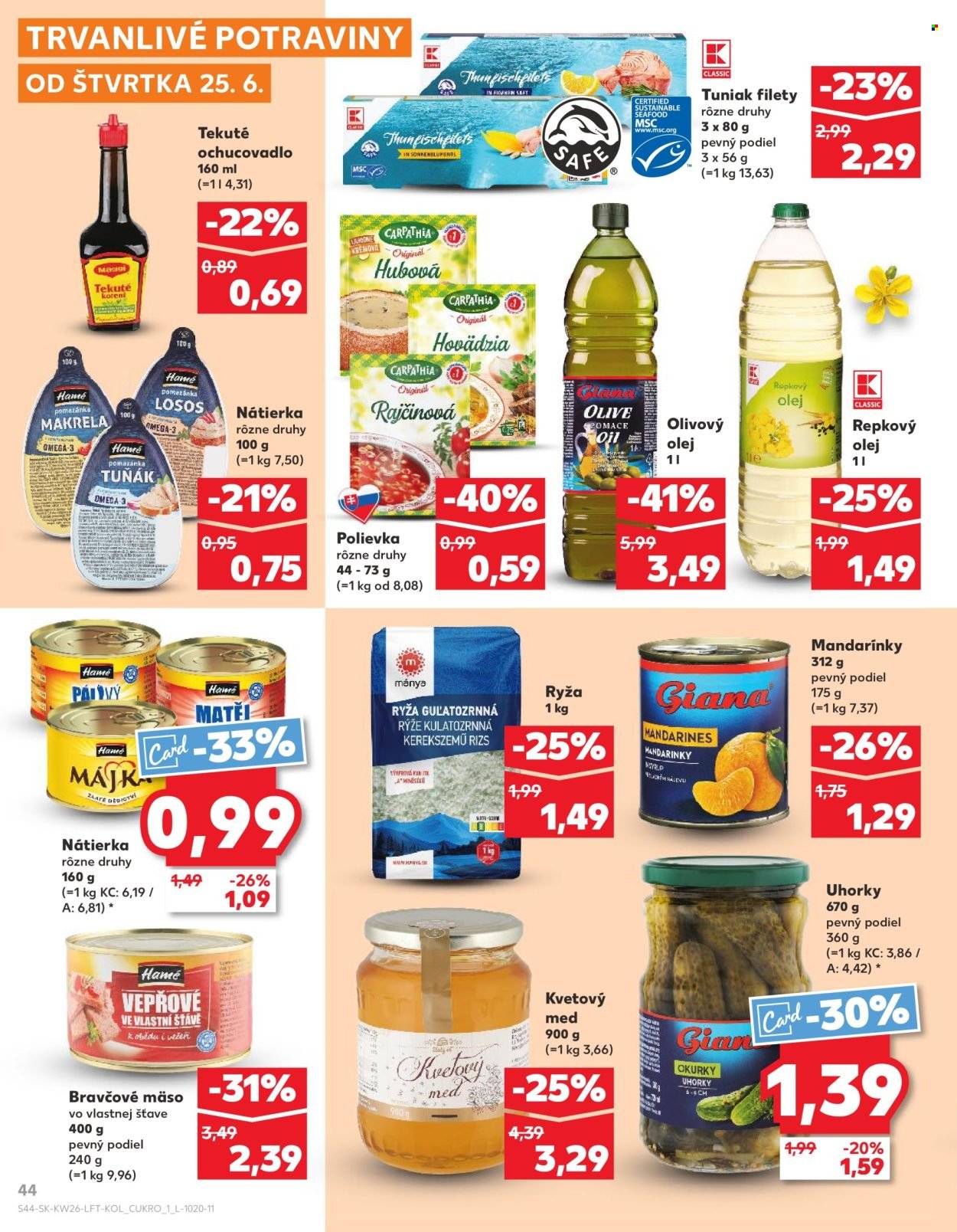 KAUFLAND leták - Od štvrtka 25.6.2026