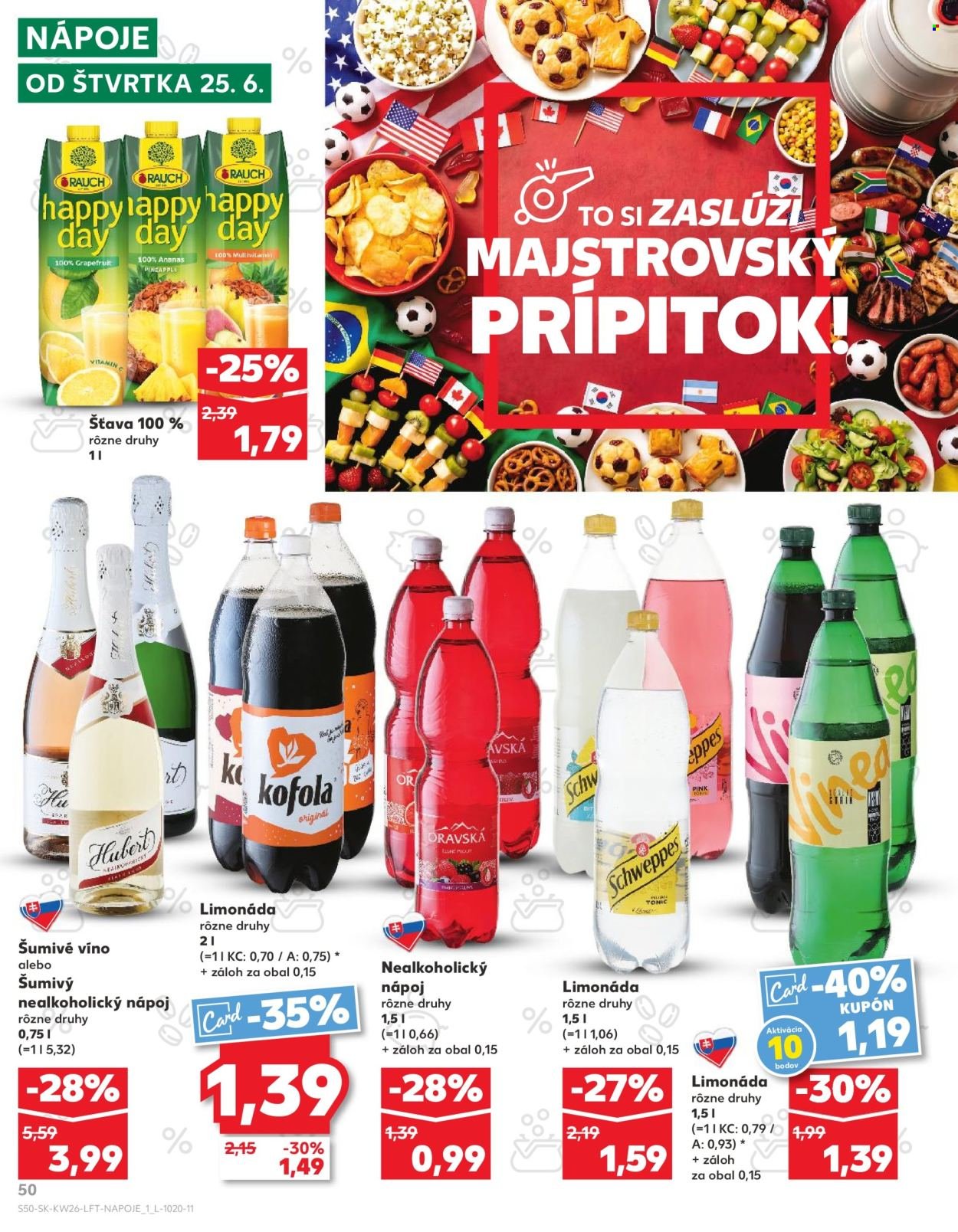 KAUFLAND leták - Od štvrtka 25.6.2026