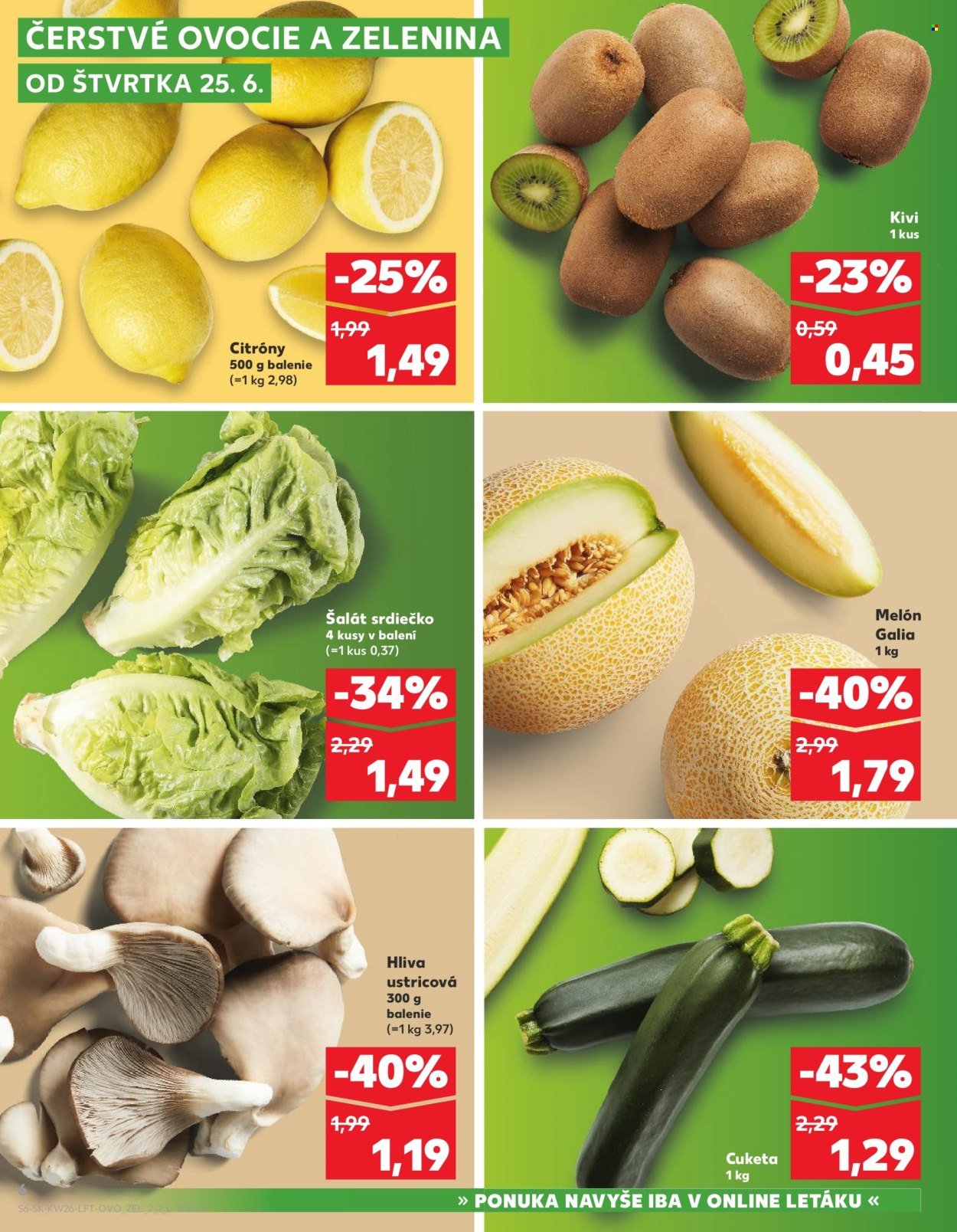 KAUFLAND leták - Od štvrtka 25.6.2026