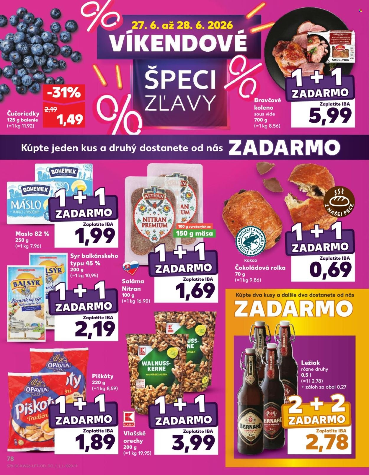 KAUFLAND leták - Od štvrtka 25.6.2026
