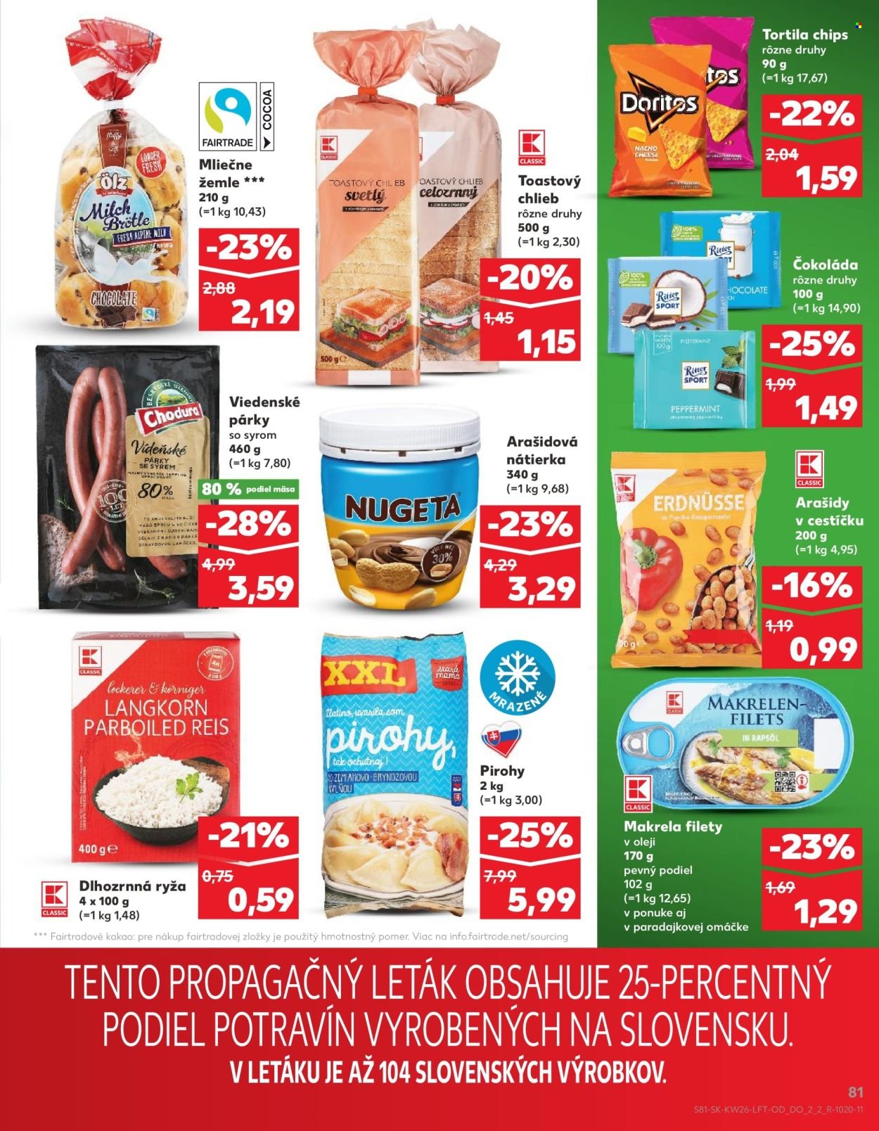 KAUFLAND leták - Od štvrtka 25.6.2026