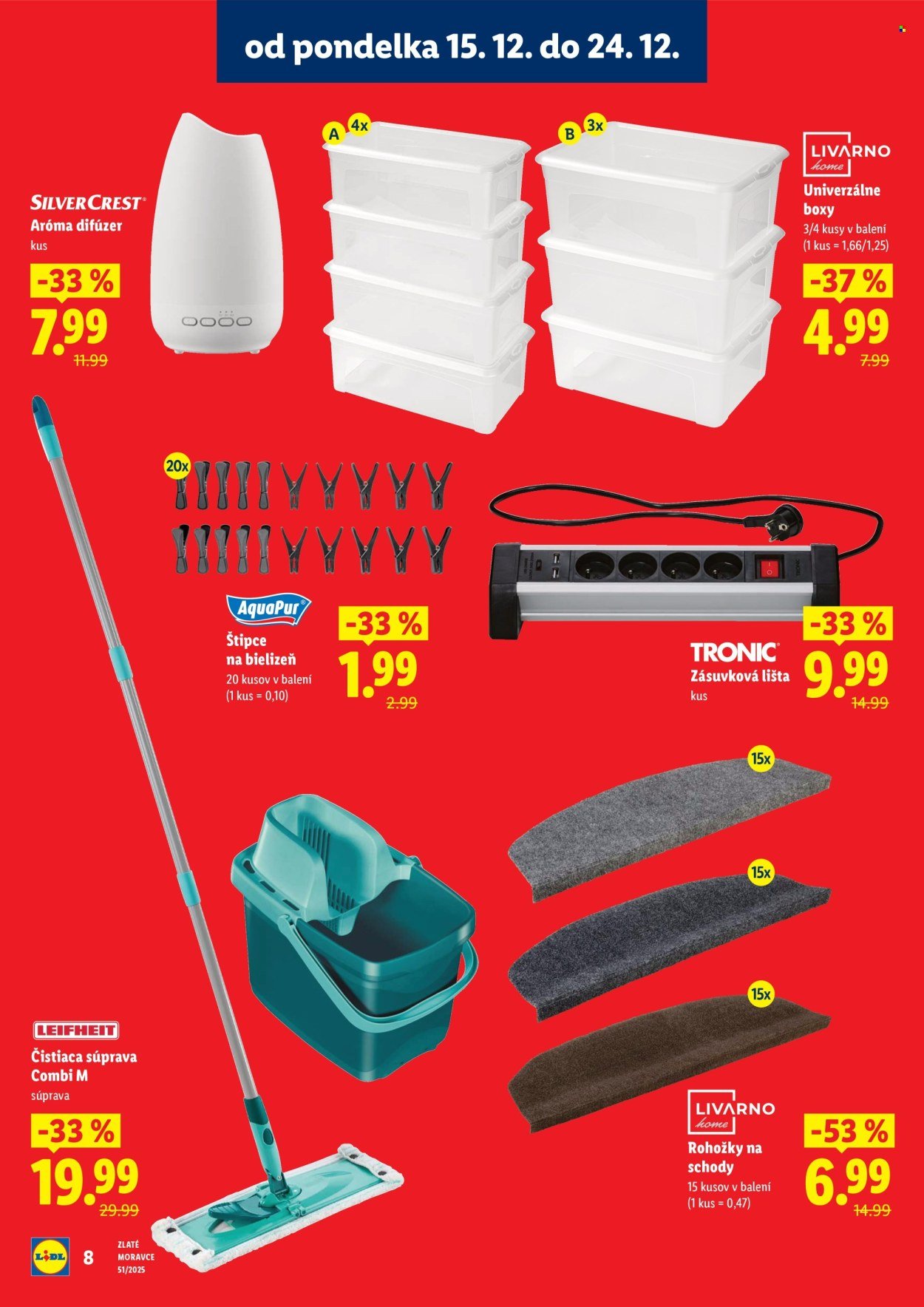 LIDL leták - Nová predajňa v Zlatých Moravciach (2025-12-15 - 2025-12-24) | 8