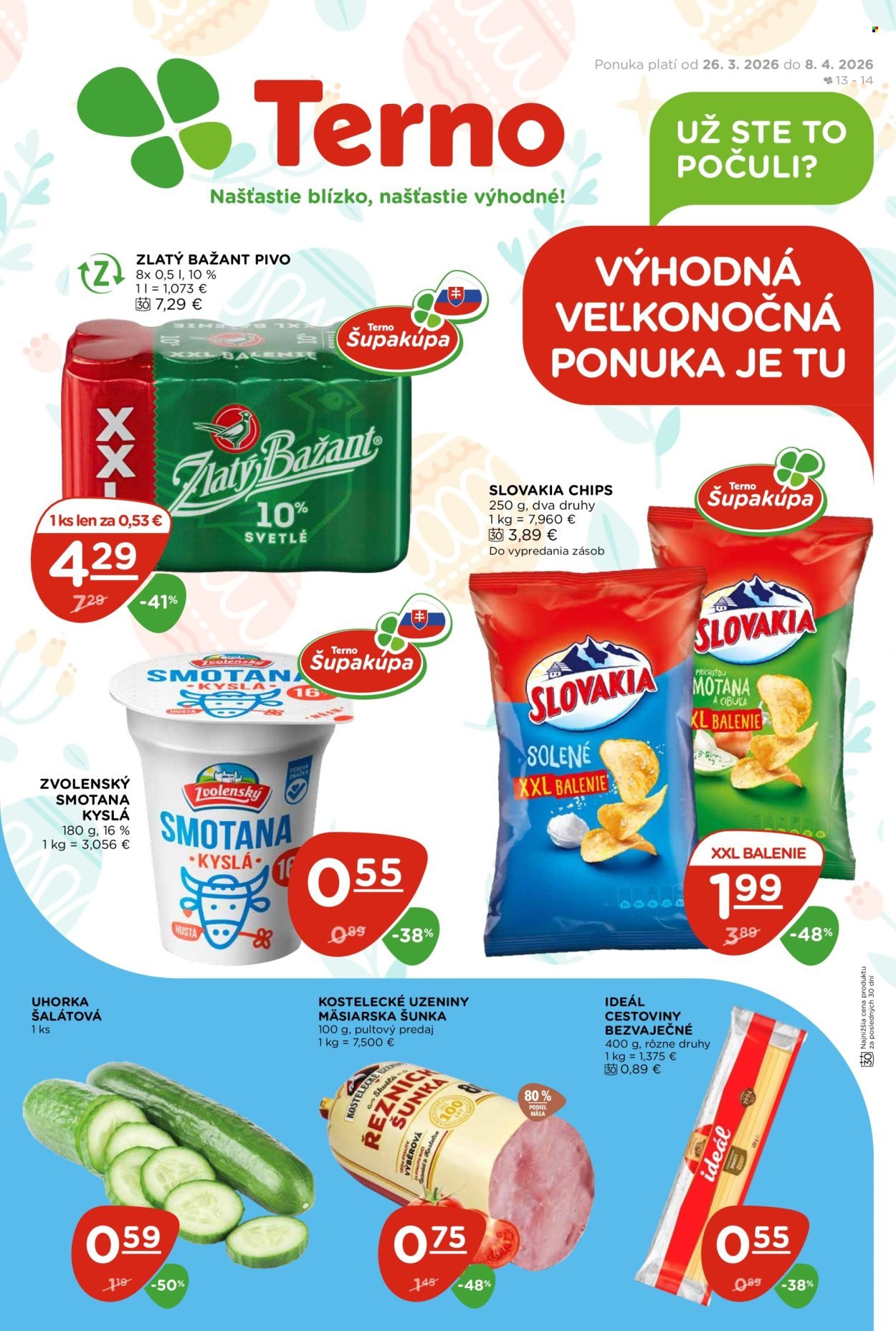 TERNO leták - Od štvrtka 26.3.2026 (2026-03-26 - 2026-04-08) | 1