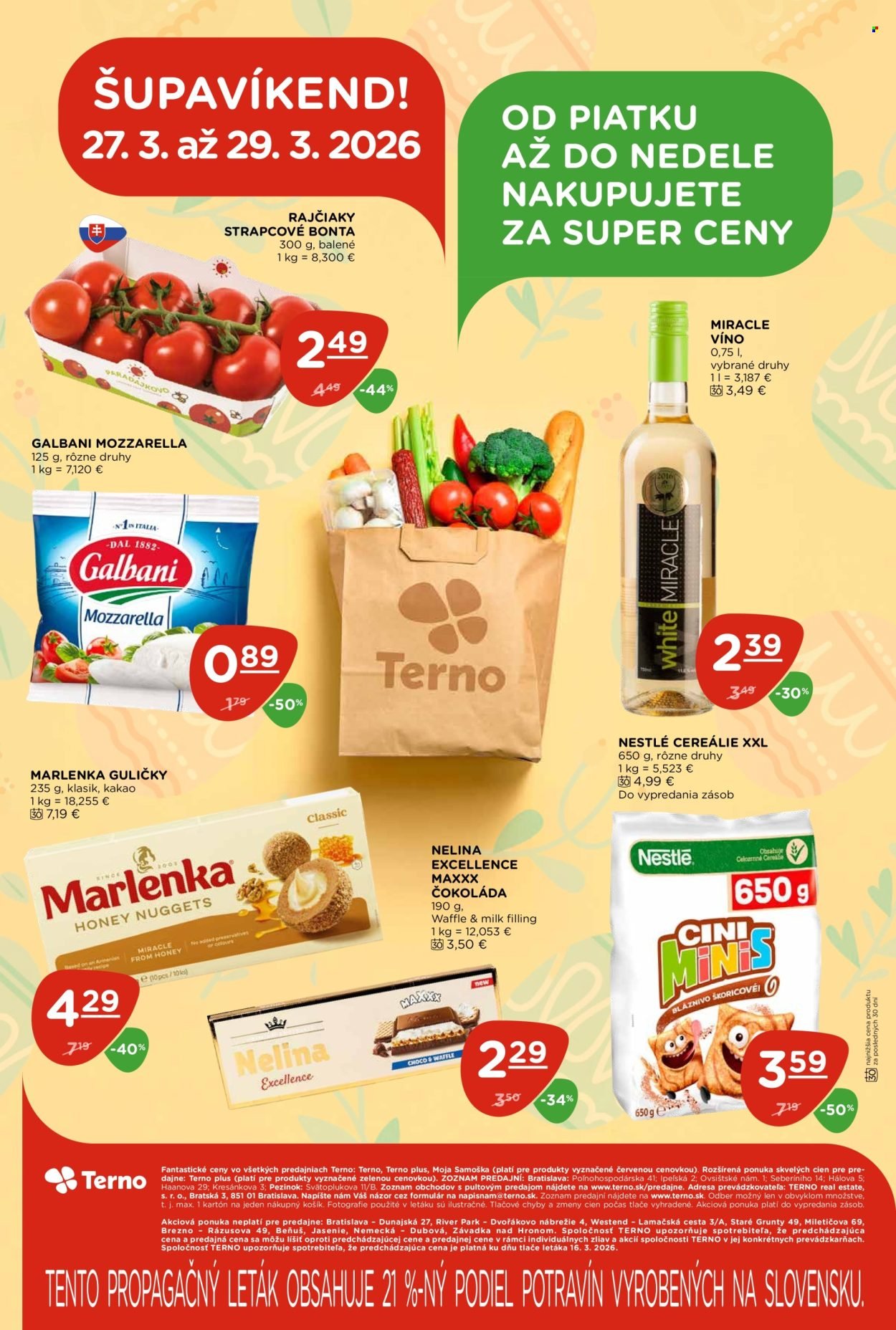 TERNO leták - Od štvrtka 26.3.2026 (2026-03-26 - 2026-04-08) | 26