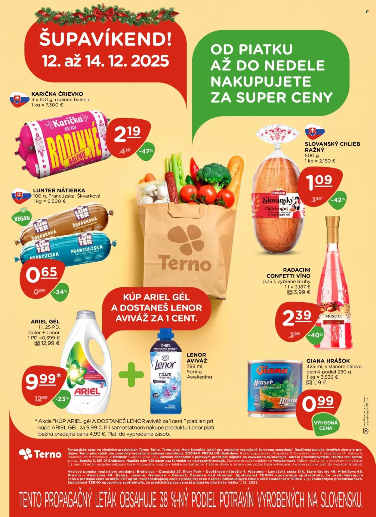 TERNO leták - Od štvrtka 11.12.2025 (2025-12-11 - 2025-12-17) | 22