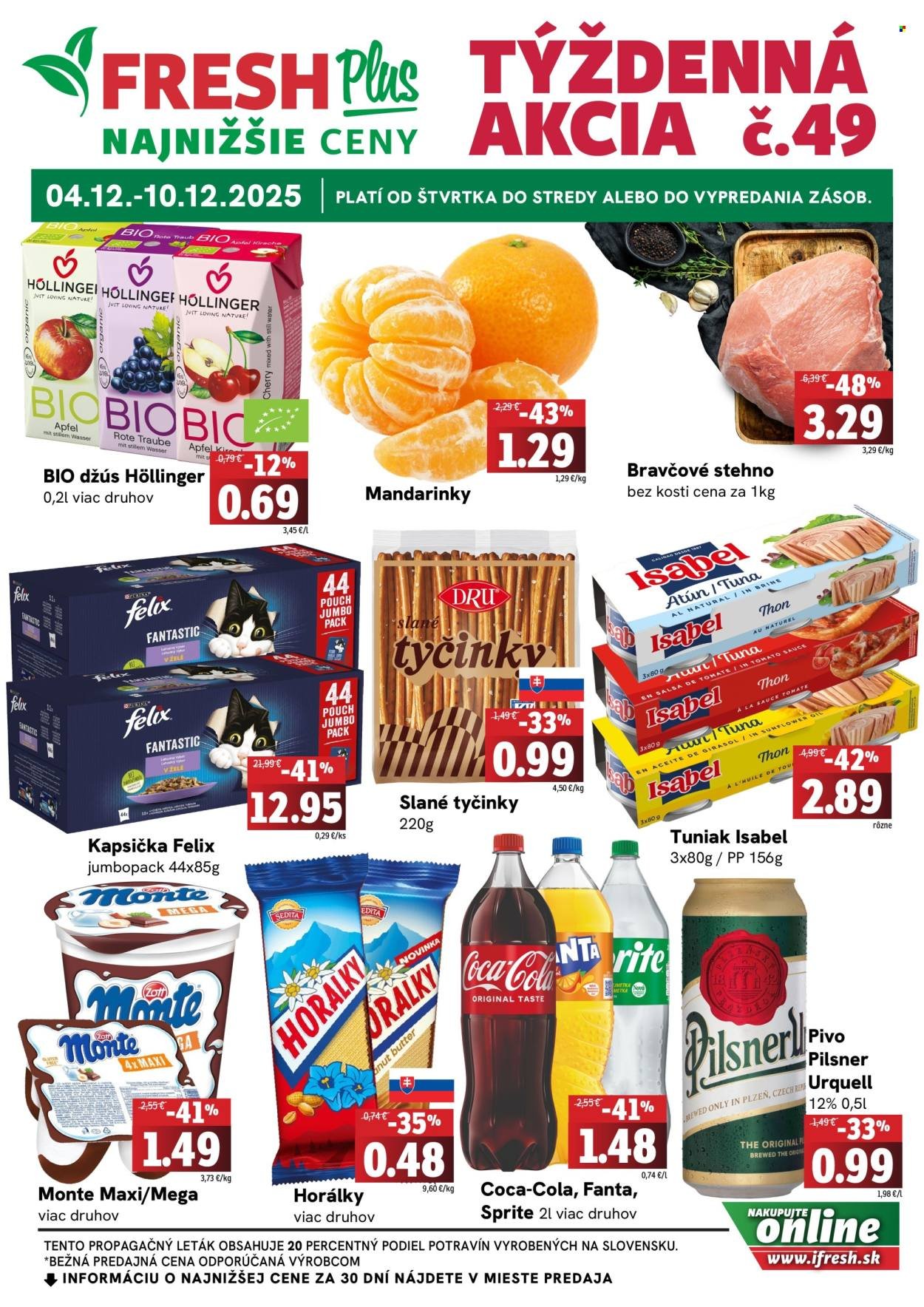 FRESH leták - Týždenná akcia (2025-12-04 - 2025-12-10) | 1
