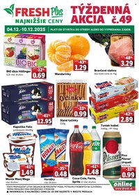 FRESH leták - Týždenná akcia (2025-12-04 - 2025-12-10)