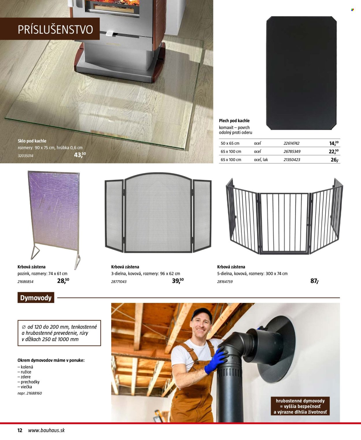 BAUHAUS leták - Kachle a vykurovanie (2025-09-07 - 2025-12-31) | 12