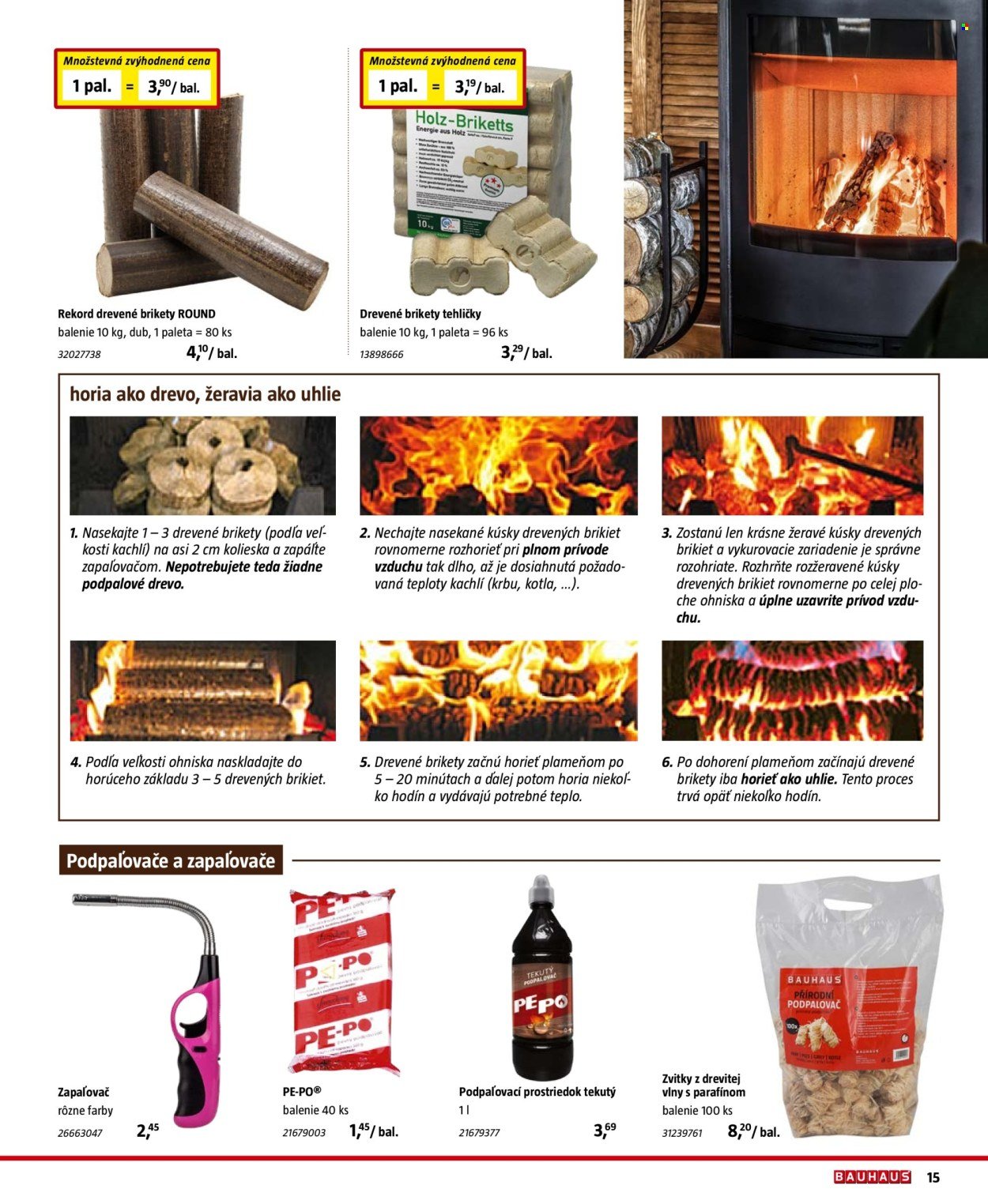 BAUHAUS leták - Kachle a vykurovanie (2025-09-07 - 2025-12-31) | 15