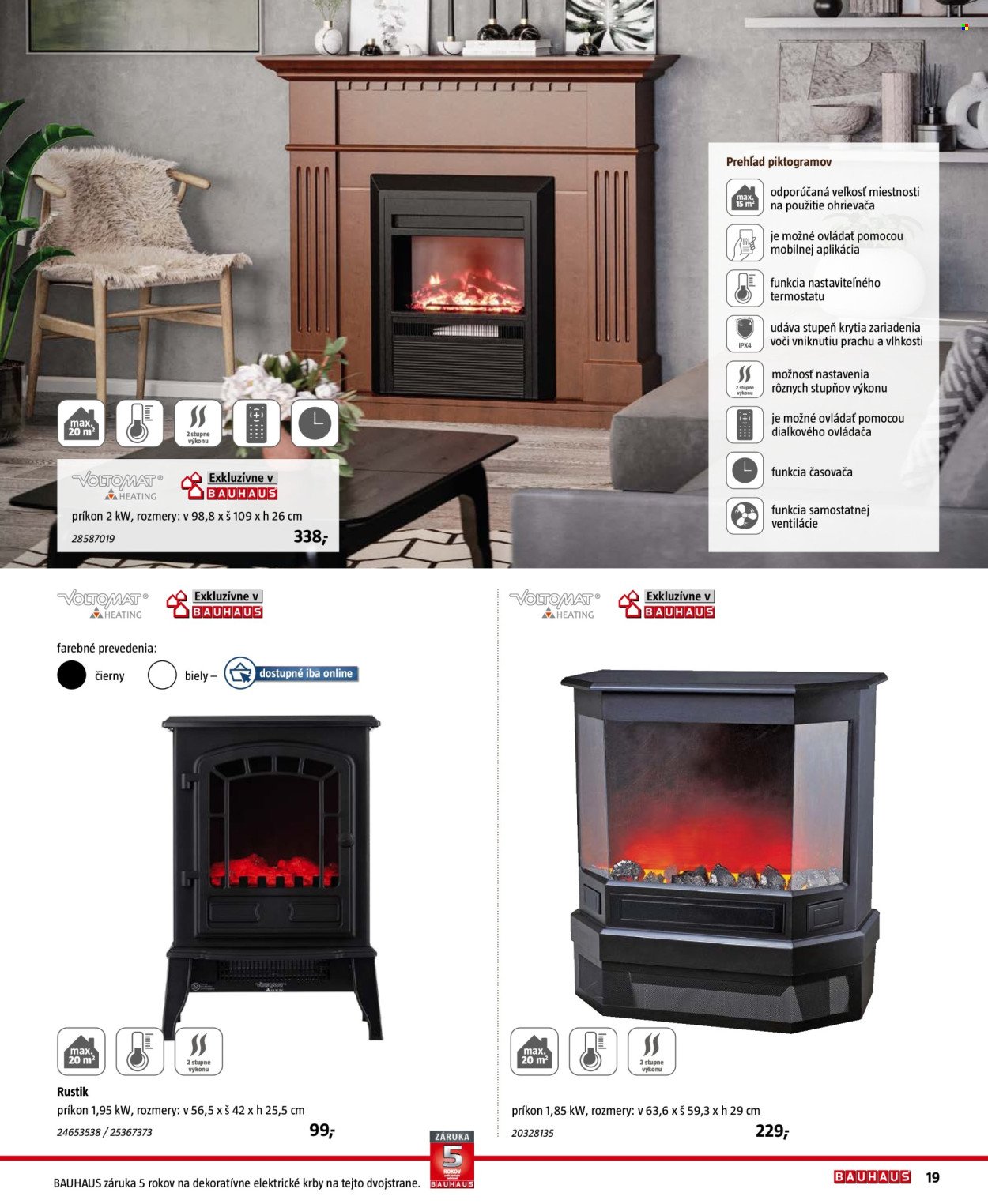 BAUHAUS leták - Kachle a vykurovanie (2025-09-07 - 2025-12-31) | 19