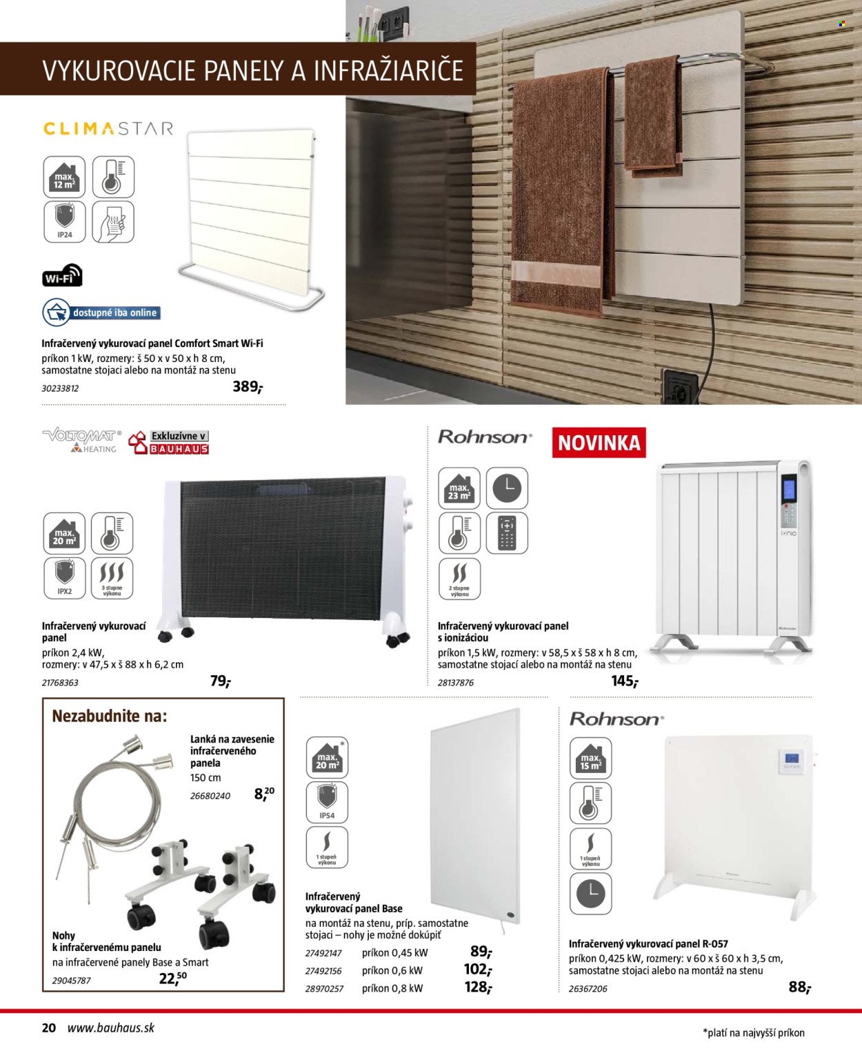 BAUHAUS leták - Kachle a vykurovanie (2025-09-07 - 2025-12-31) | 20