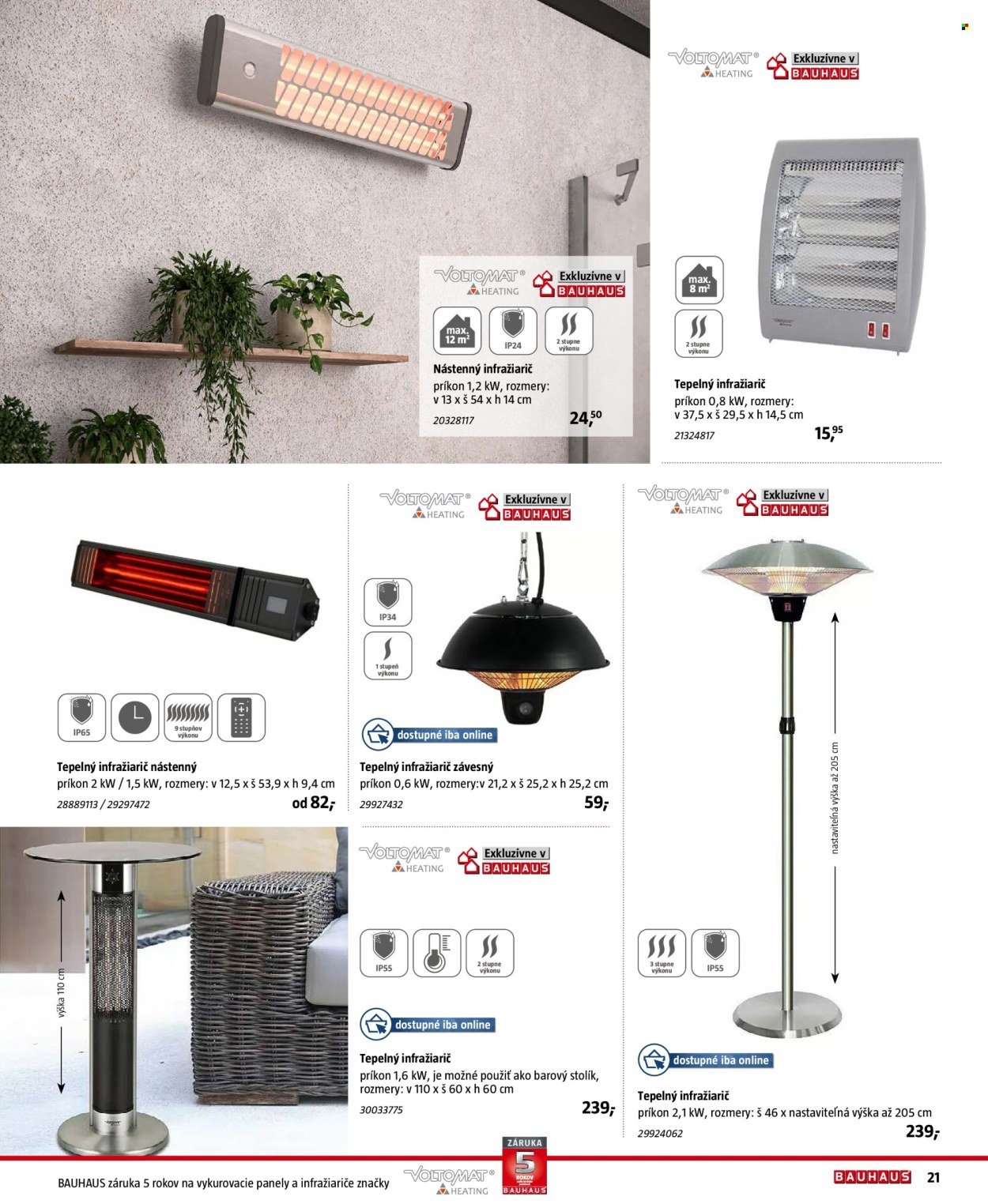 BAUHAUS leták - Kachle a vykurovanie (2025-09-07 - 2025-12-31) | 21