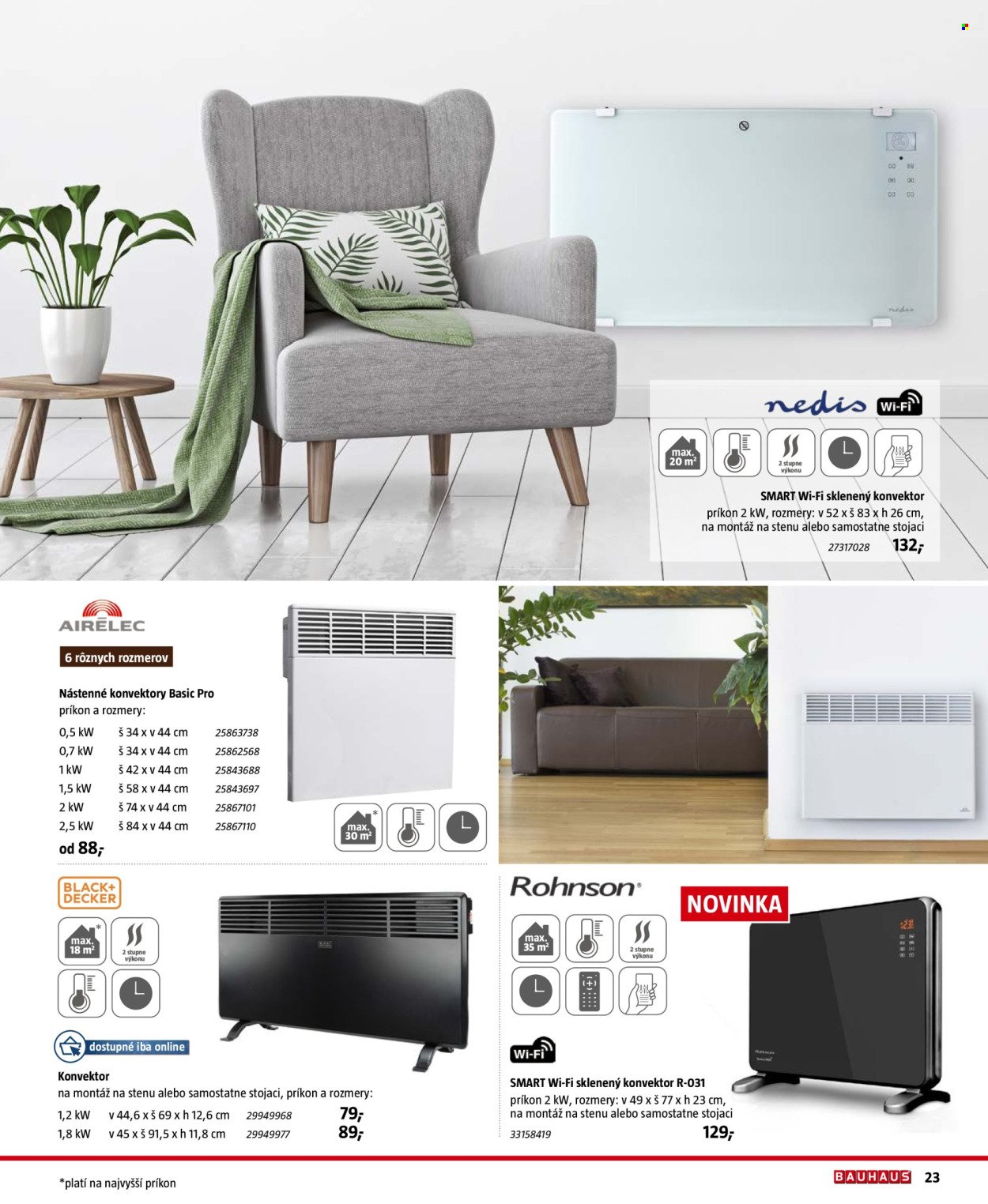 BAUHAUS leták - Kachle a vykurovanie (2025-09-07 - 2025-12-31) | 23