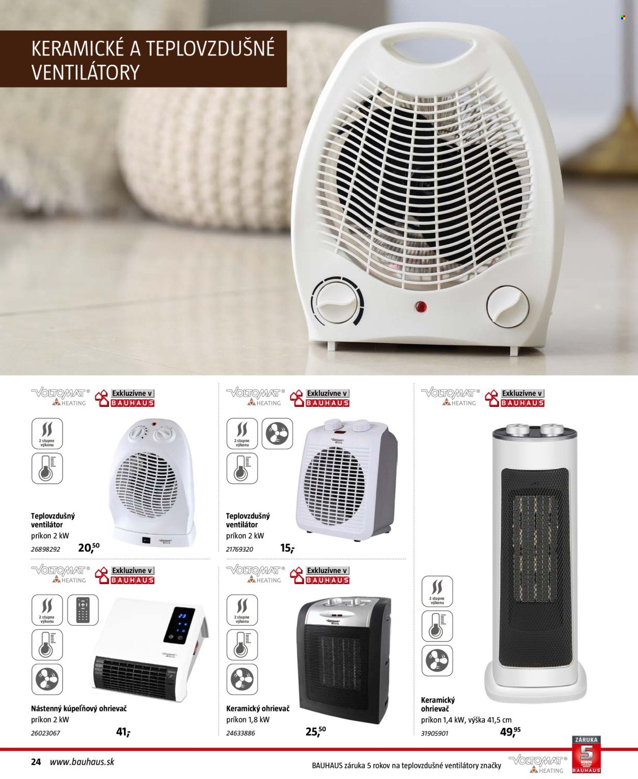 BAUHAUS leták - Kachle a vykurovanie (2025-09-07 - 2025-12-31) | 24