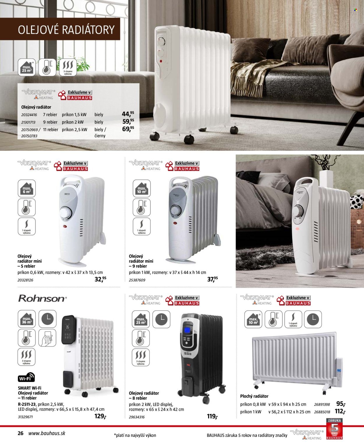 BAUHAUS leták - Kachle a vykurovanie (2025-09-07 - 2025-12-31) | 26