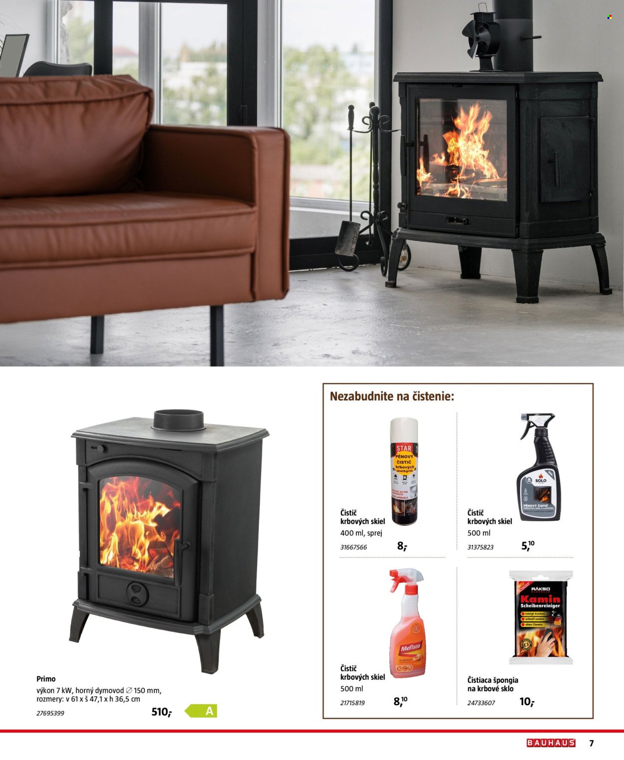 BAUHAUS leták - Kachle a vykurovanie (2025-09-07 - 2025-12-31) | 7