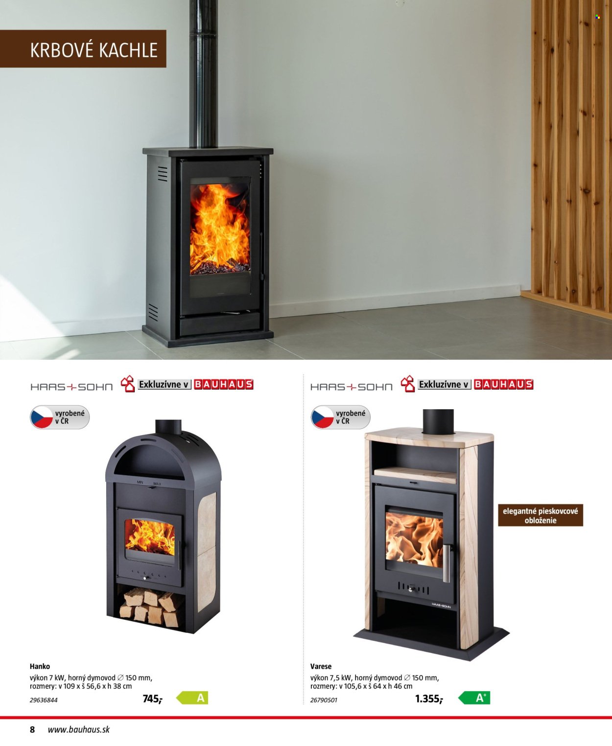 BAUHAUS leták - Kachle a vykurovanie (2025-09-07 - 2025-12-31) | 8