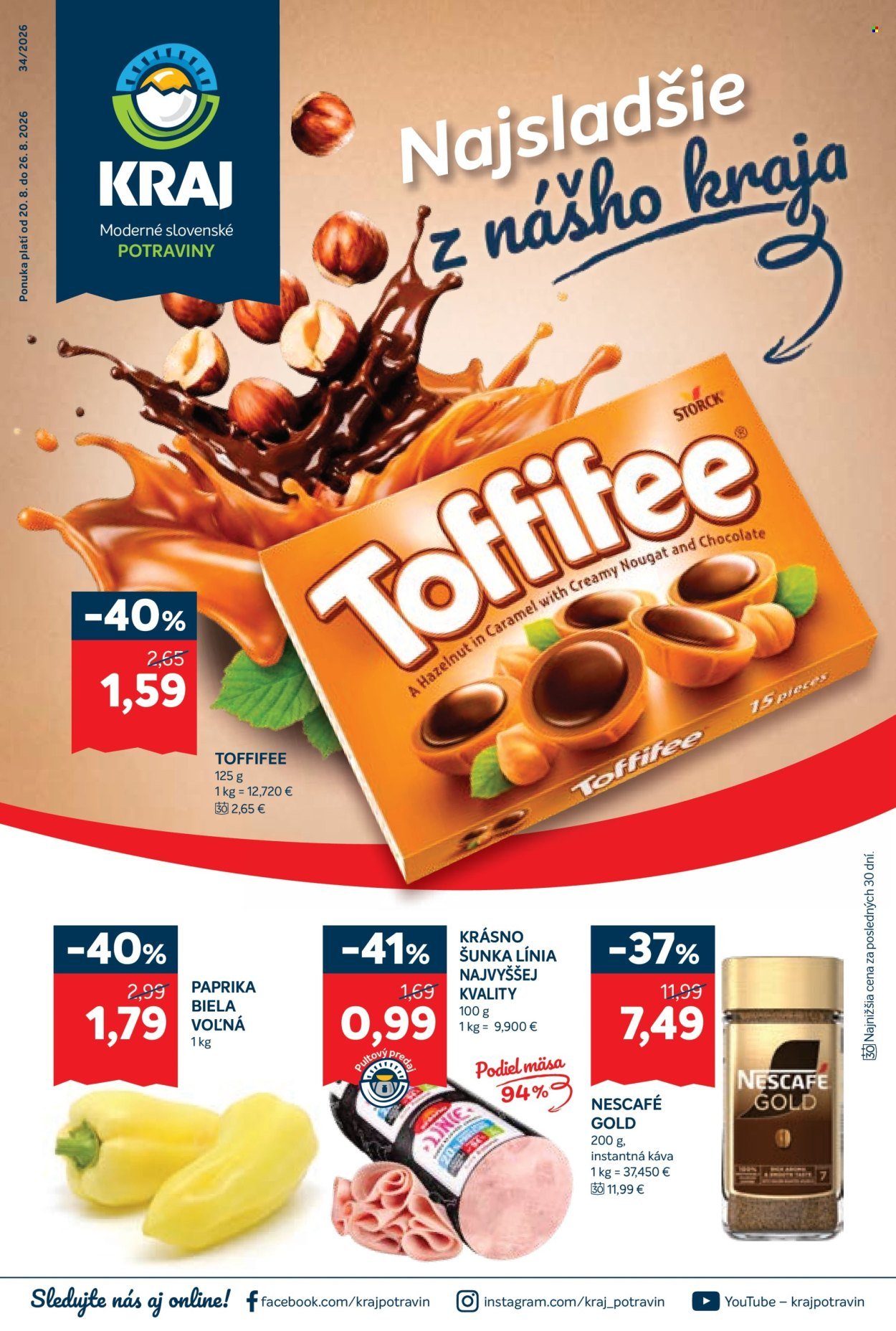KRAJ leták - Od štvrtka 20.8.2026