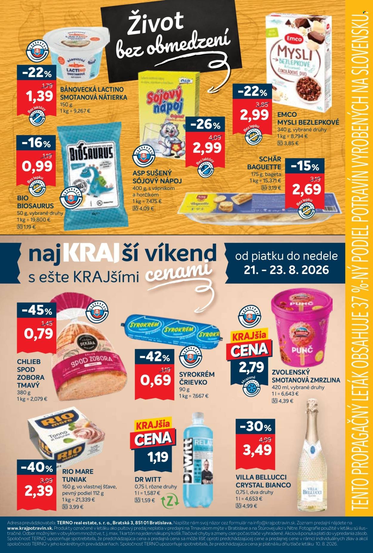 KRAJ leták - Od štvrtka 20.8.2026