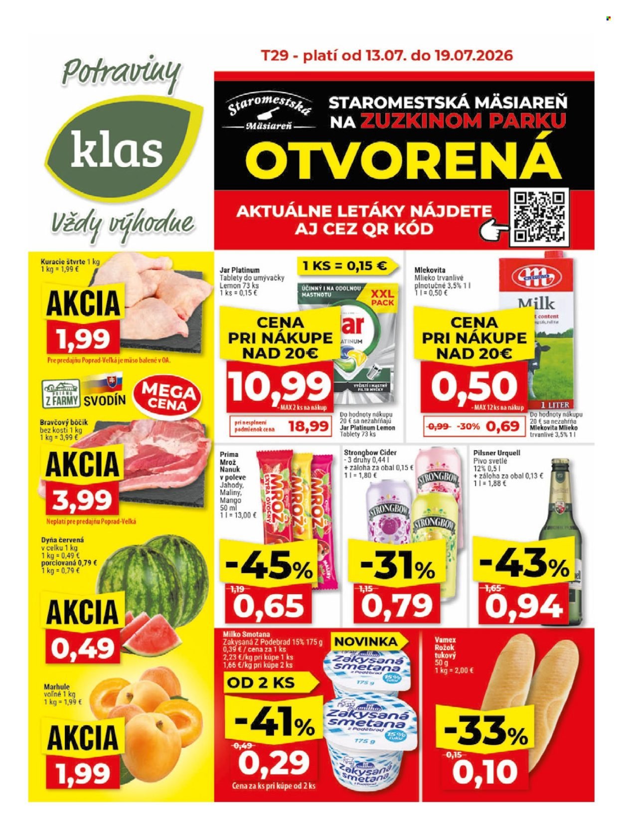 KLAS leták - Od pondelka 13.7.2026