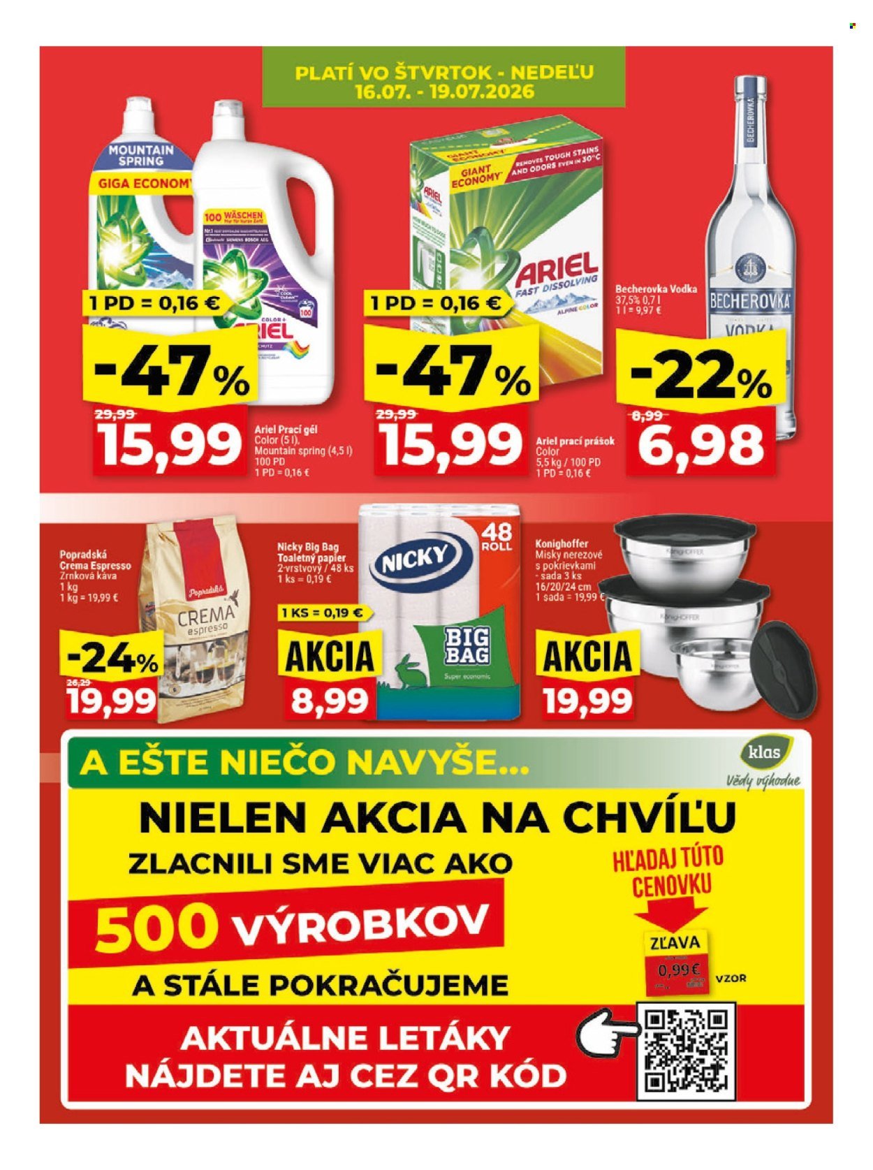 KLAS leták - Od pondelka 13.7.2026