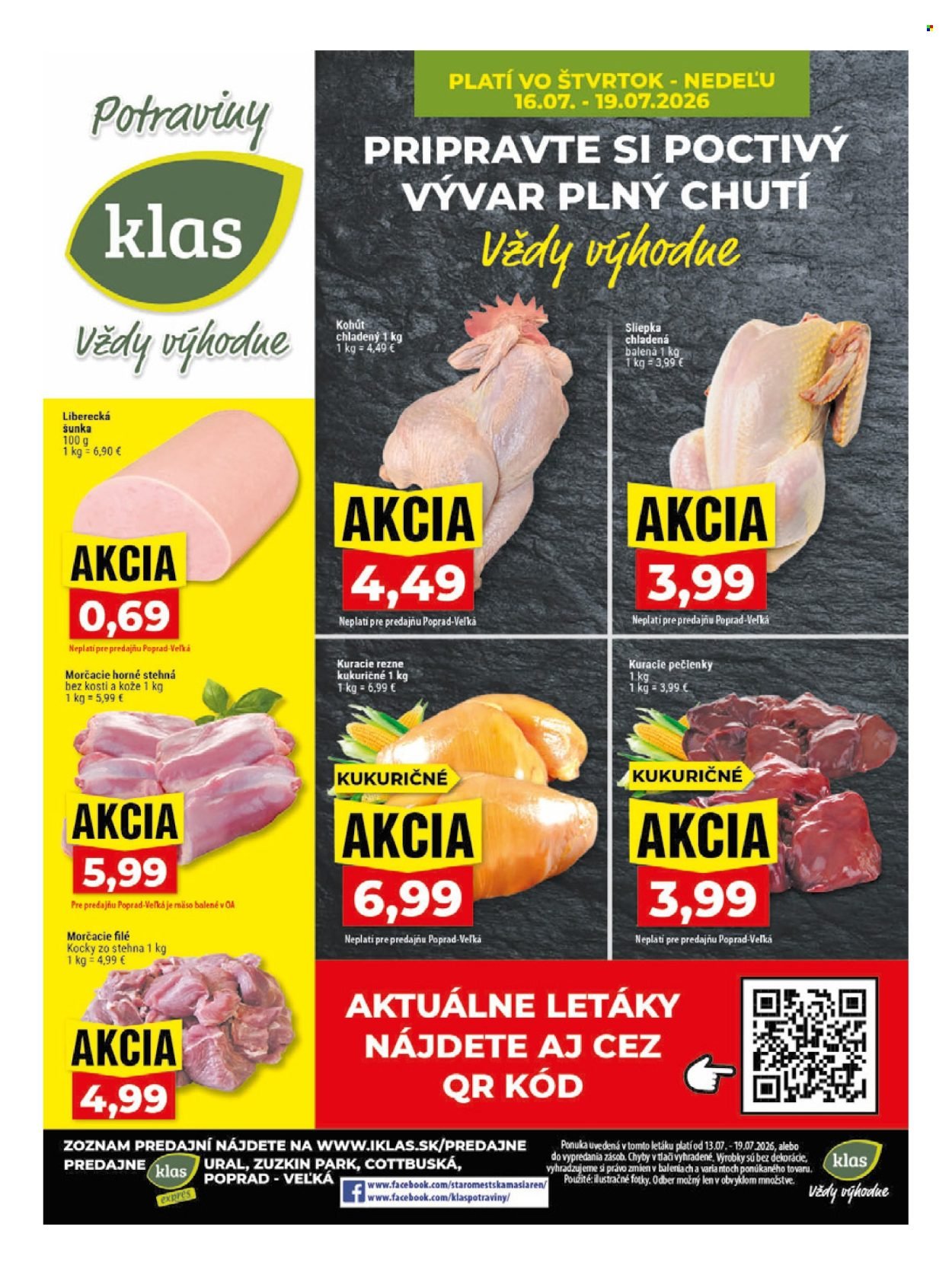 KLAS leták - Od pondelka 13.7.2026