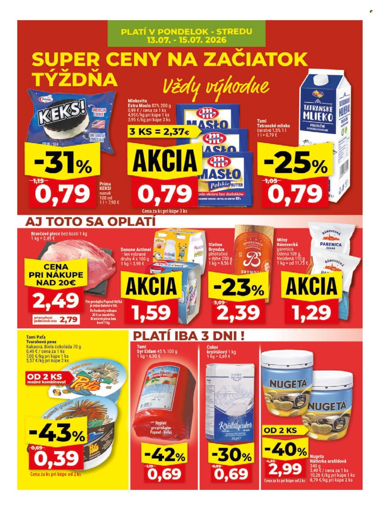 KLAS leták - Od pondelka 13.7.2026