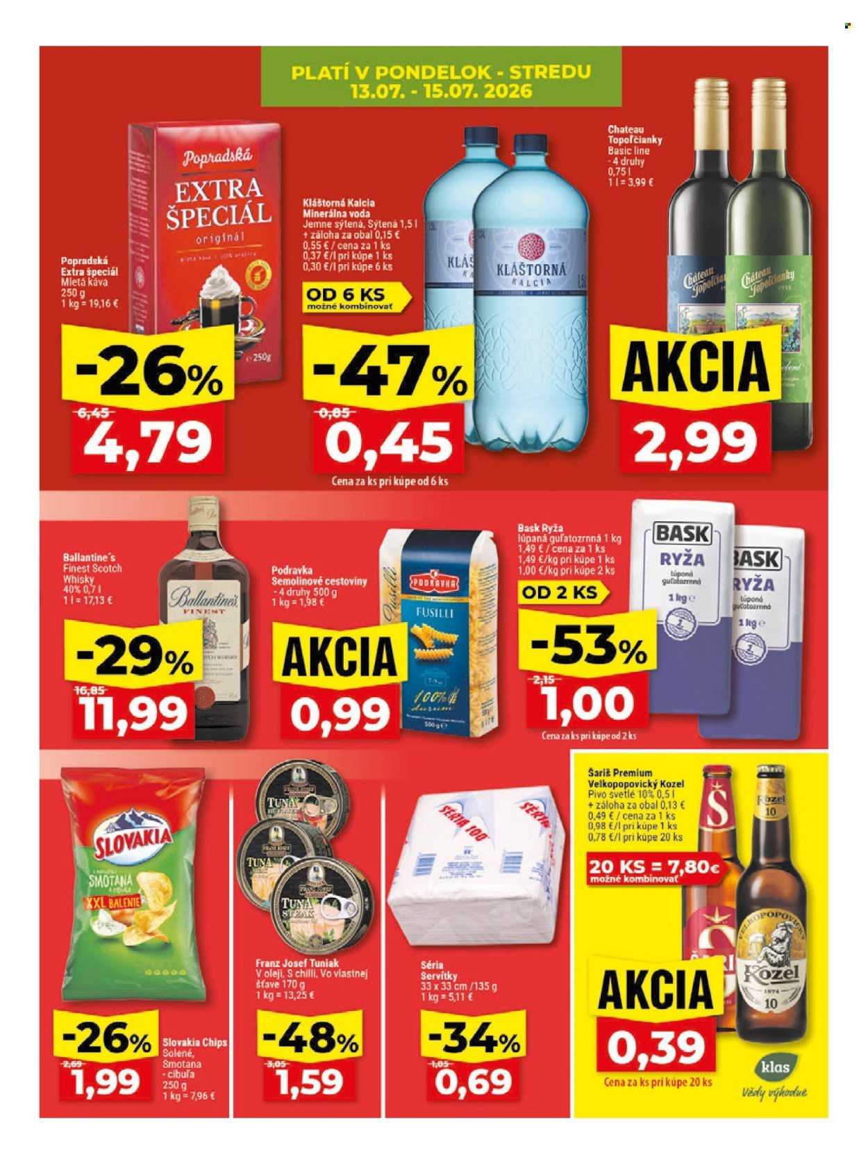 KLAS leták - Od pondelka 13.7.2026
