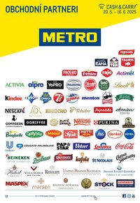 METRO leták - Obchodní partneri (2026-05-20 - 2026-06-16)