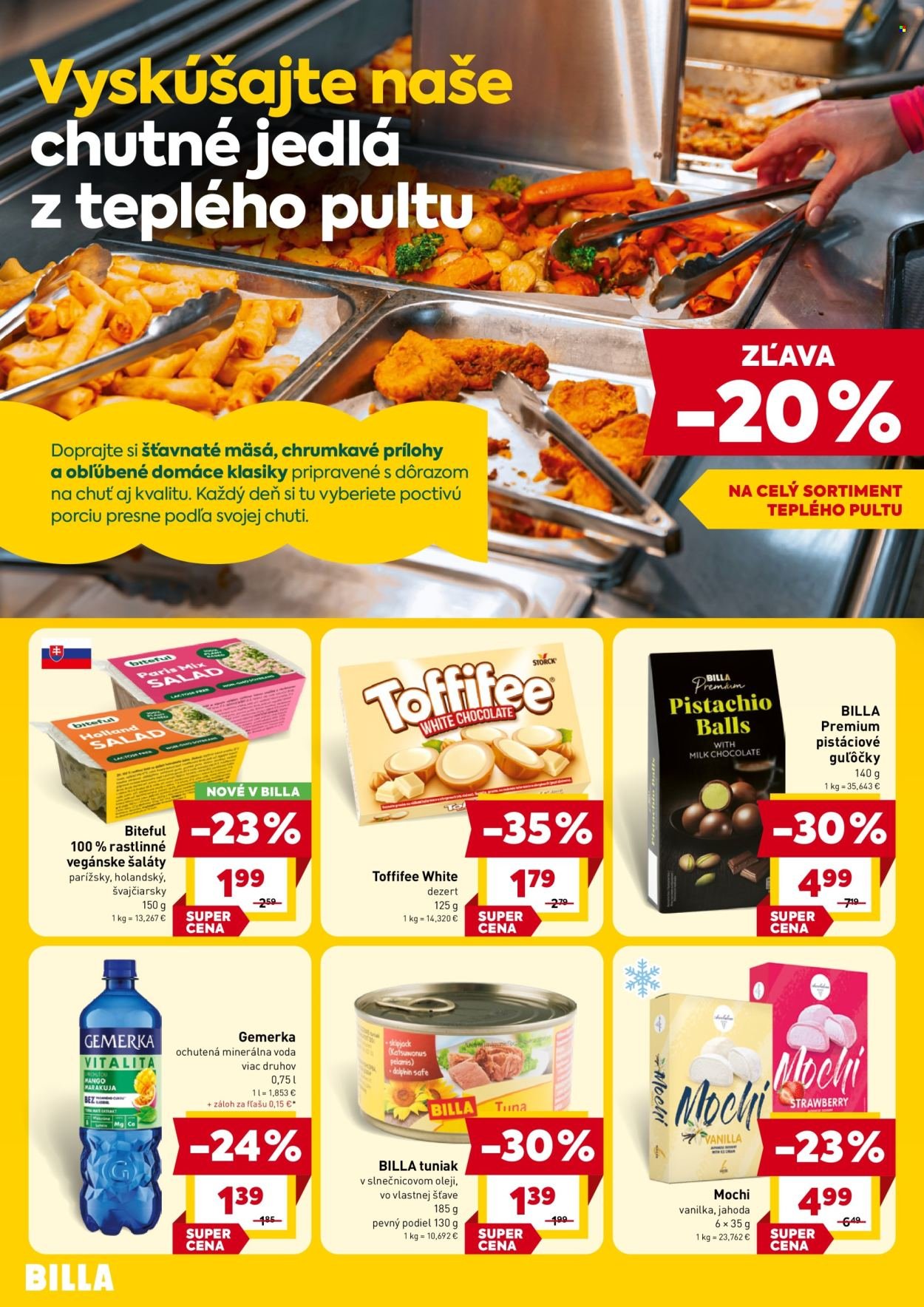 BILLA leták - Leták pre vybrané predajne