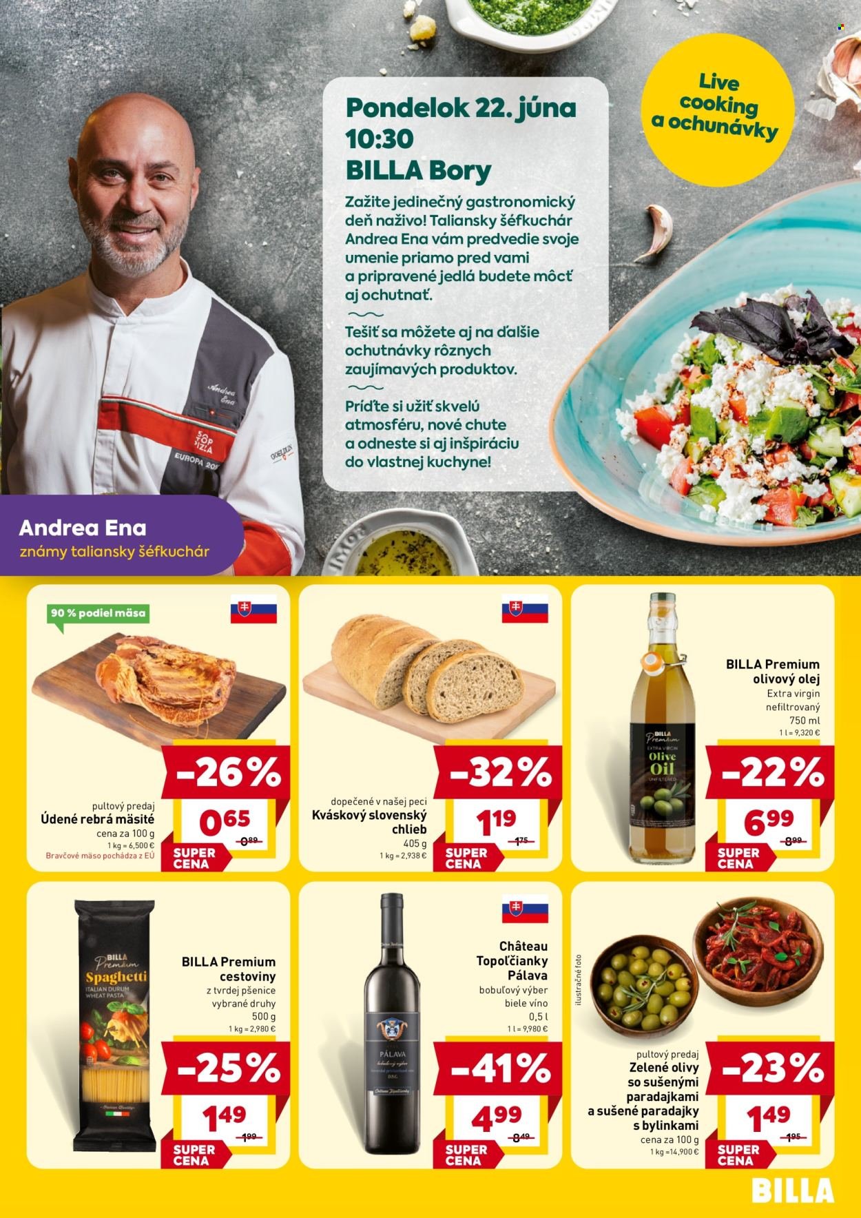 BILLA leták - Leták pre vybrané predajne
