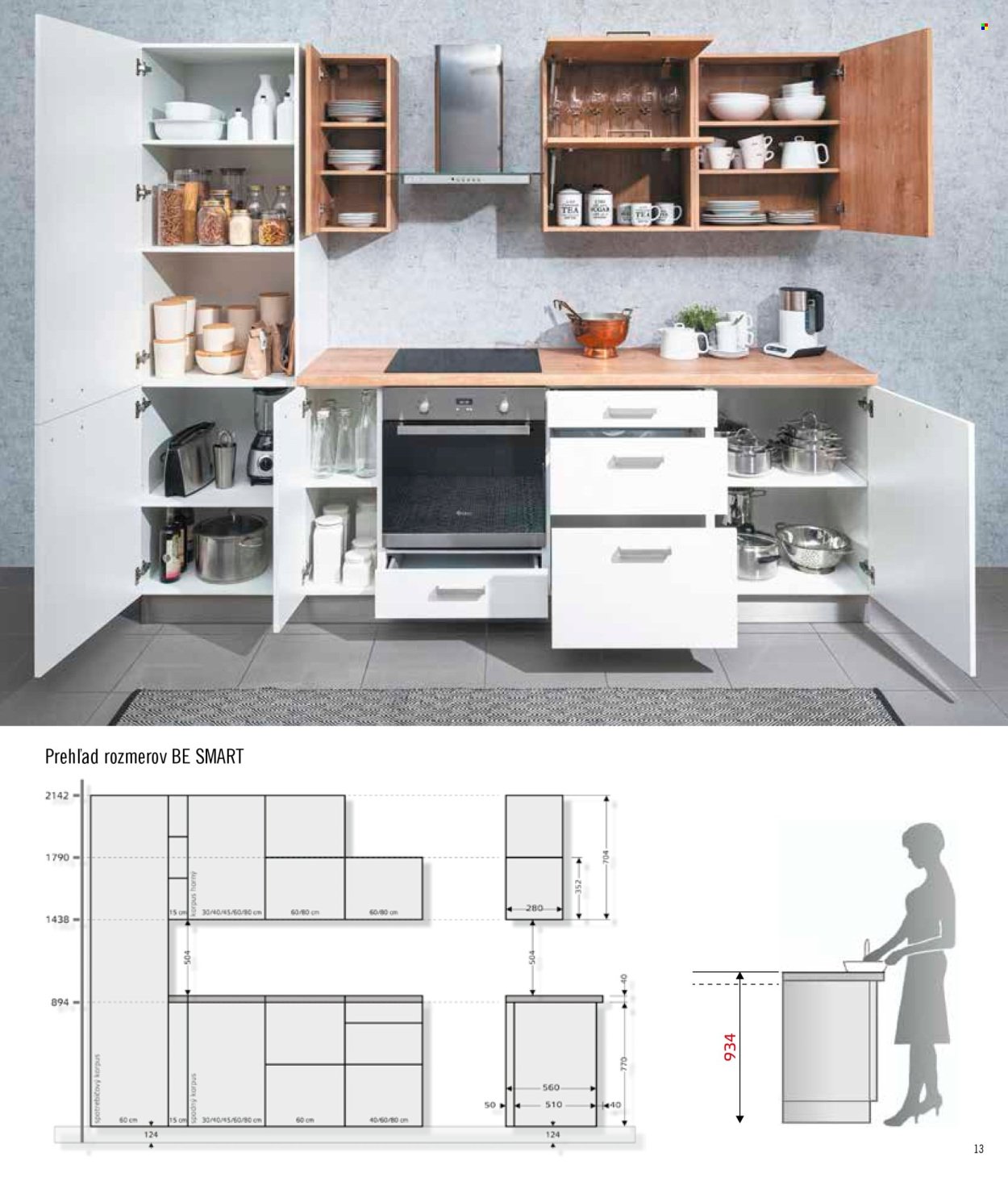 HORNBACH leták - Sektorové Kuchyne BE SMART (2025-03-01 - 2025-12-05) | 13