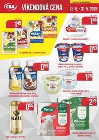 CBA KOMFOS leták - Víkendová cena