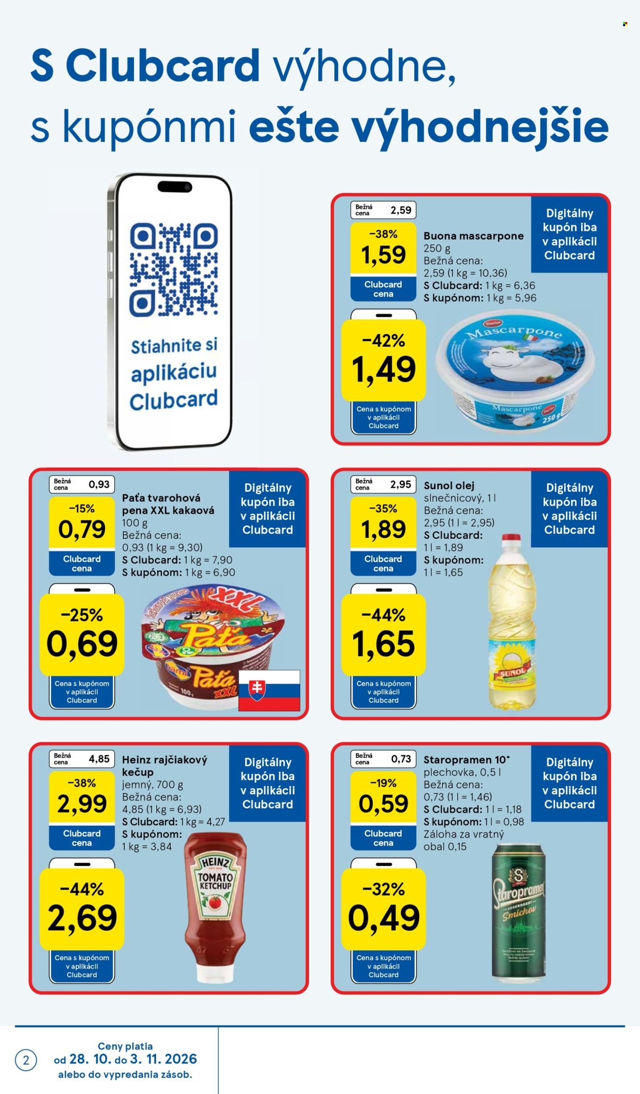 TESCO leták - Od stredy 28.10.2026